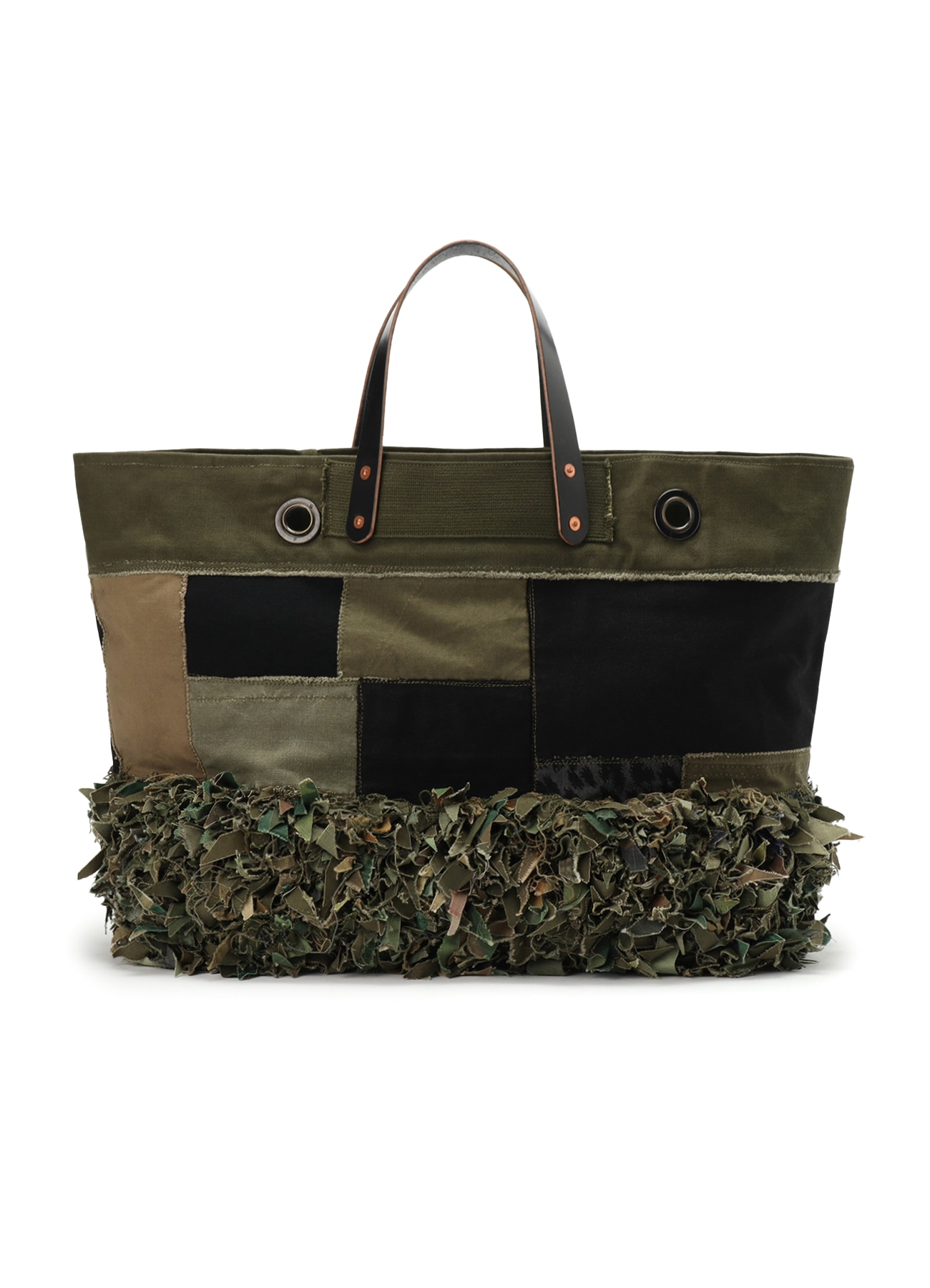 WILDSIDE × Room No.6 1950’s duffle ghillie tote_3