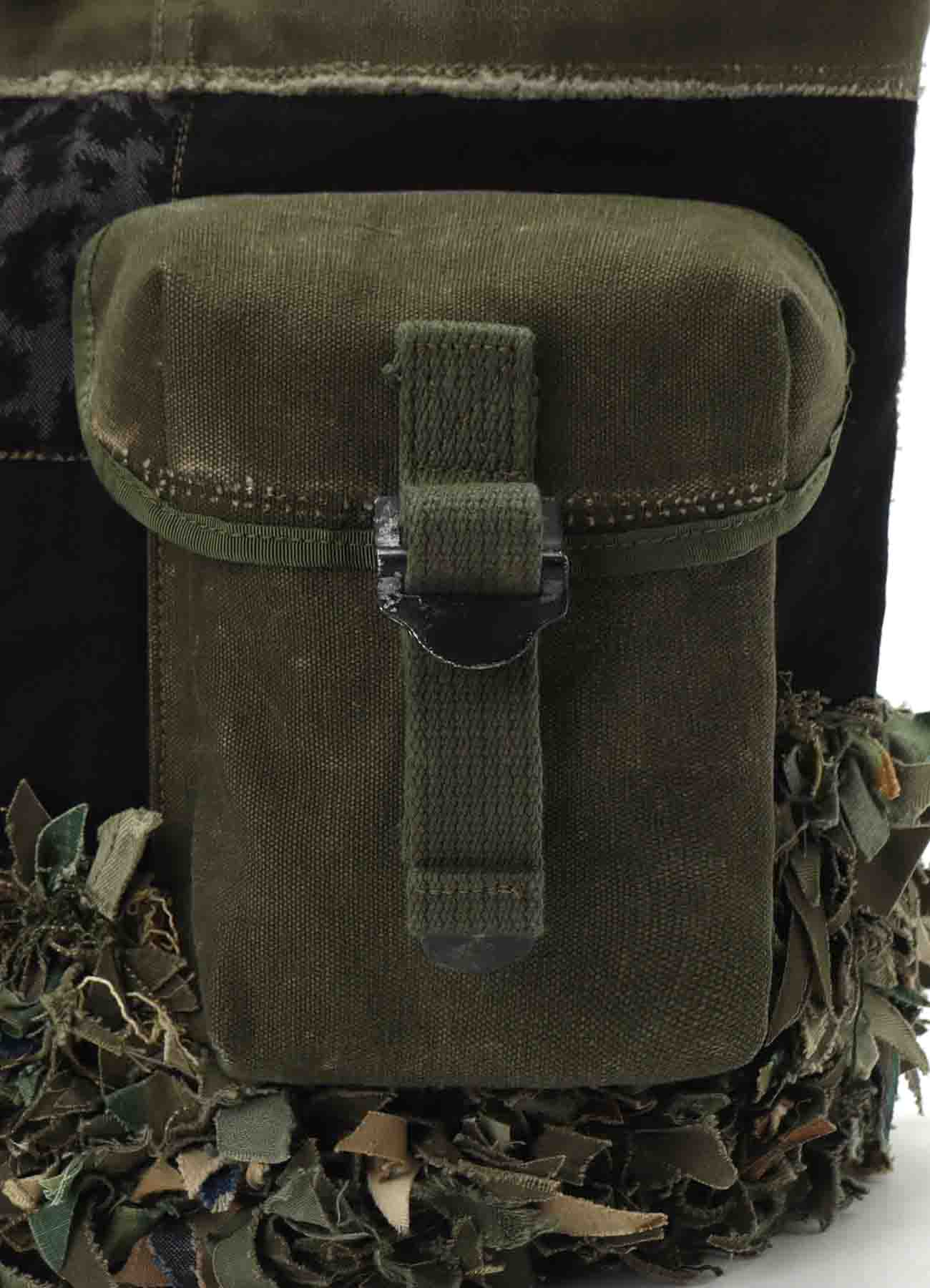 WILDSIDE × Room No.6 1950’s duffle ghillie tote_7