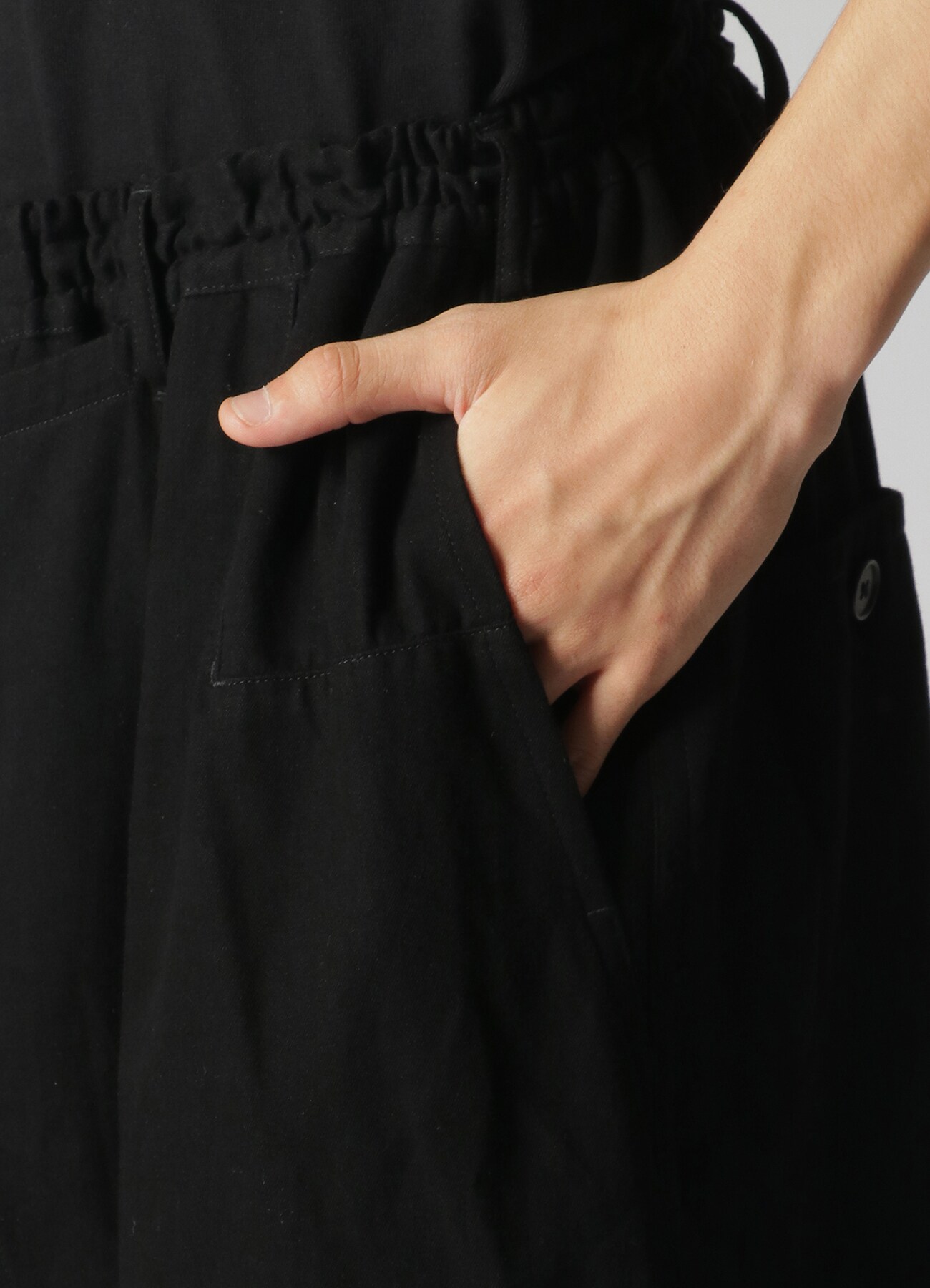 WILDSIDE × MINEDENIM F.Black Denim Wrap Pants_12