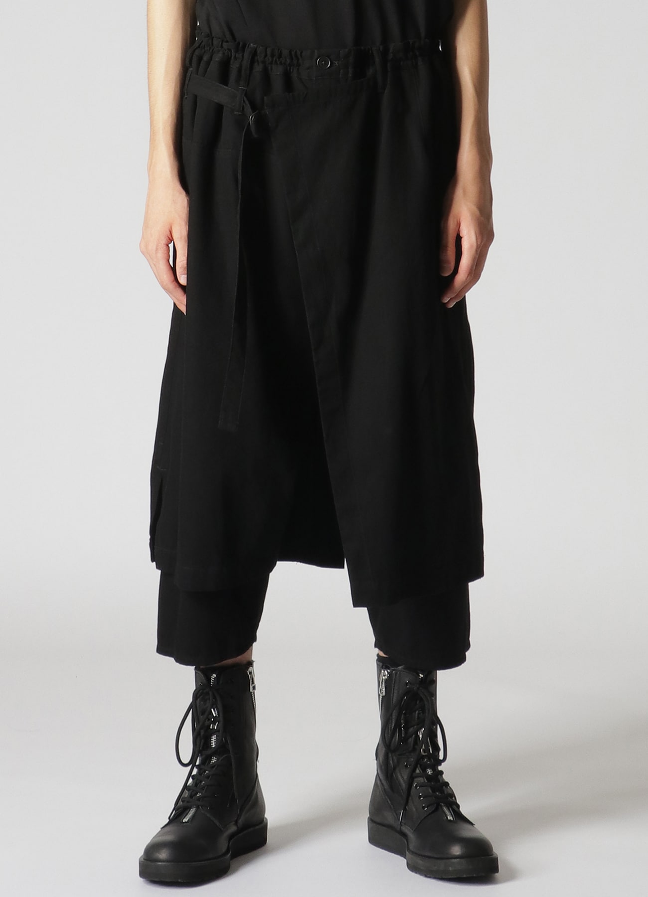 WILDSIDE × MINEDENIM F.Black Denim Wrap Pants_8