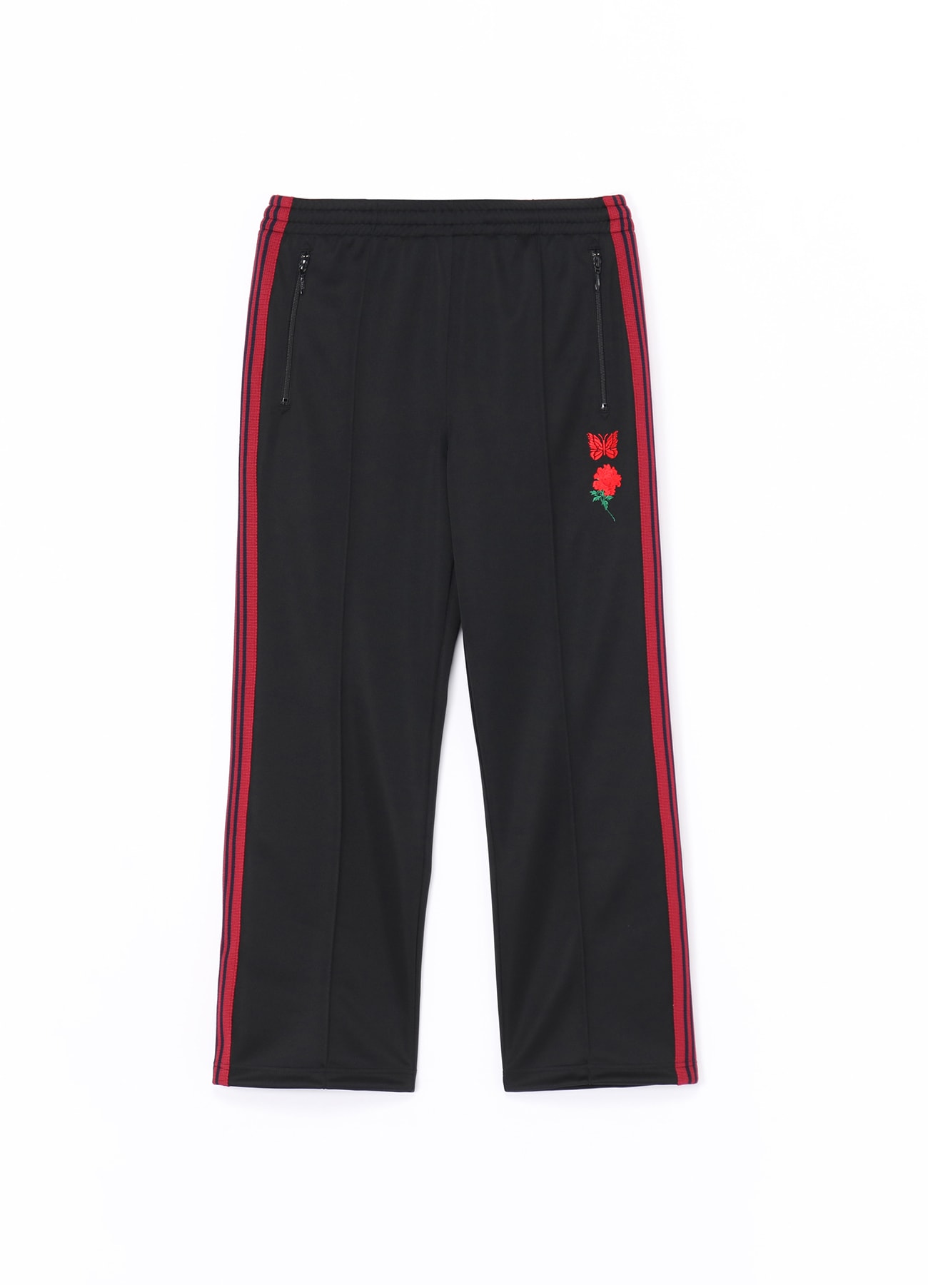 WILDSIDE × NEEDLES Narrow Track Pant (RED×NAVY)(XS REDxNAVY