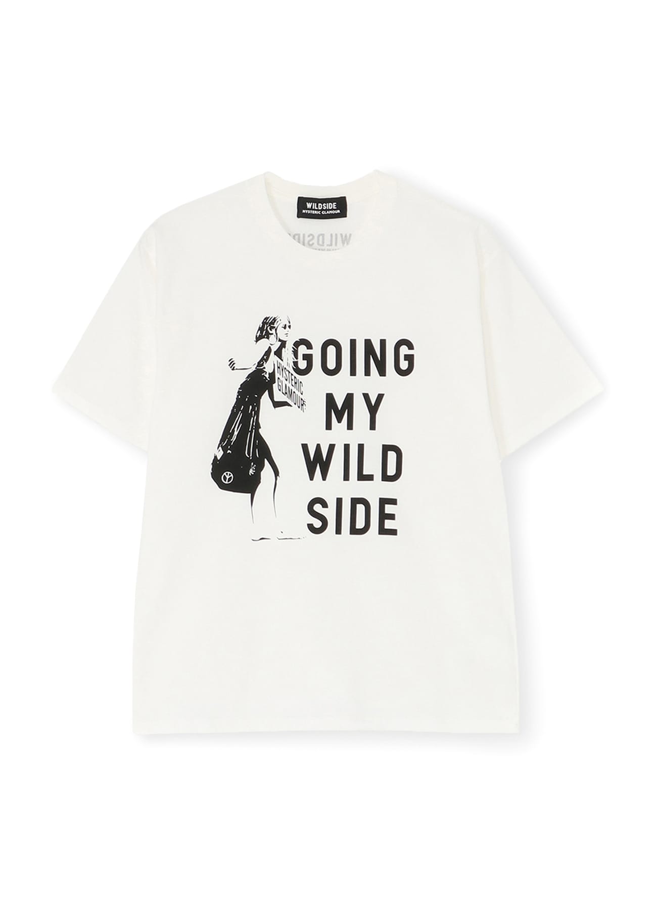 WILDSIDE × HYSTERIC GLAMOUR "GOING MY WILDSIDE" T-shirt