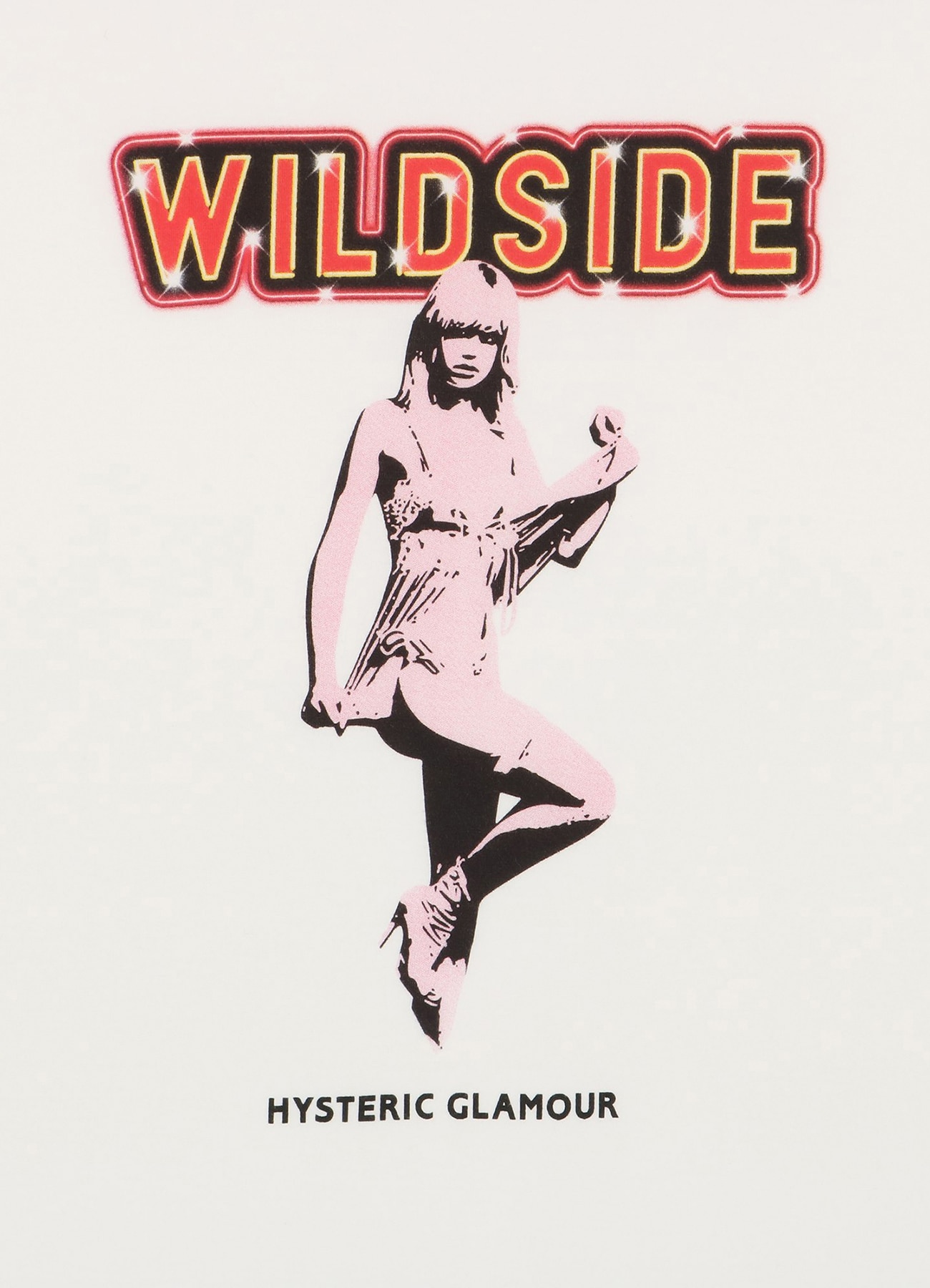 WILDSIDE × HYSTERIC GLAMOUR ”GOODNIGHT LADIES” T-shirt