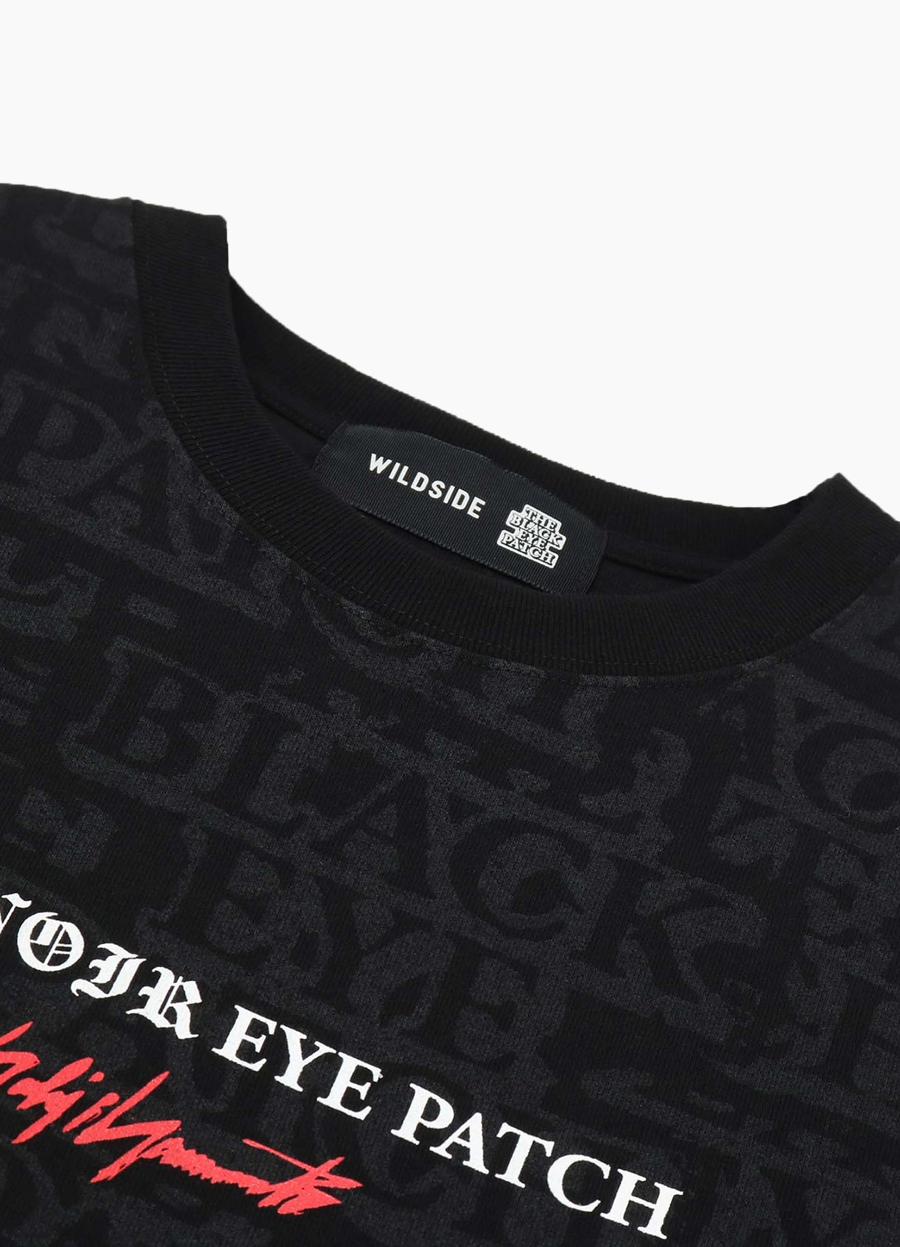BlackEyePatch x WILDSIDE TEE BLACK - Tシャツ/カットソー(半袖