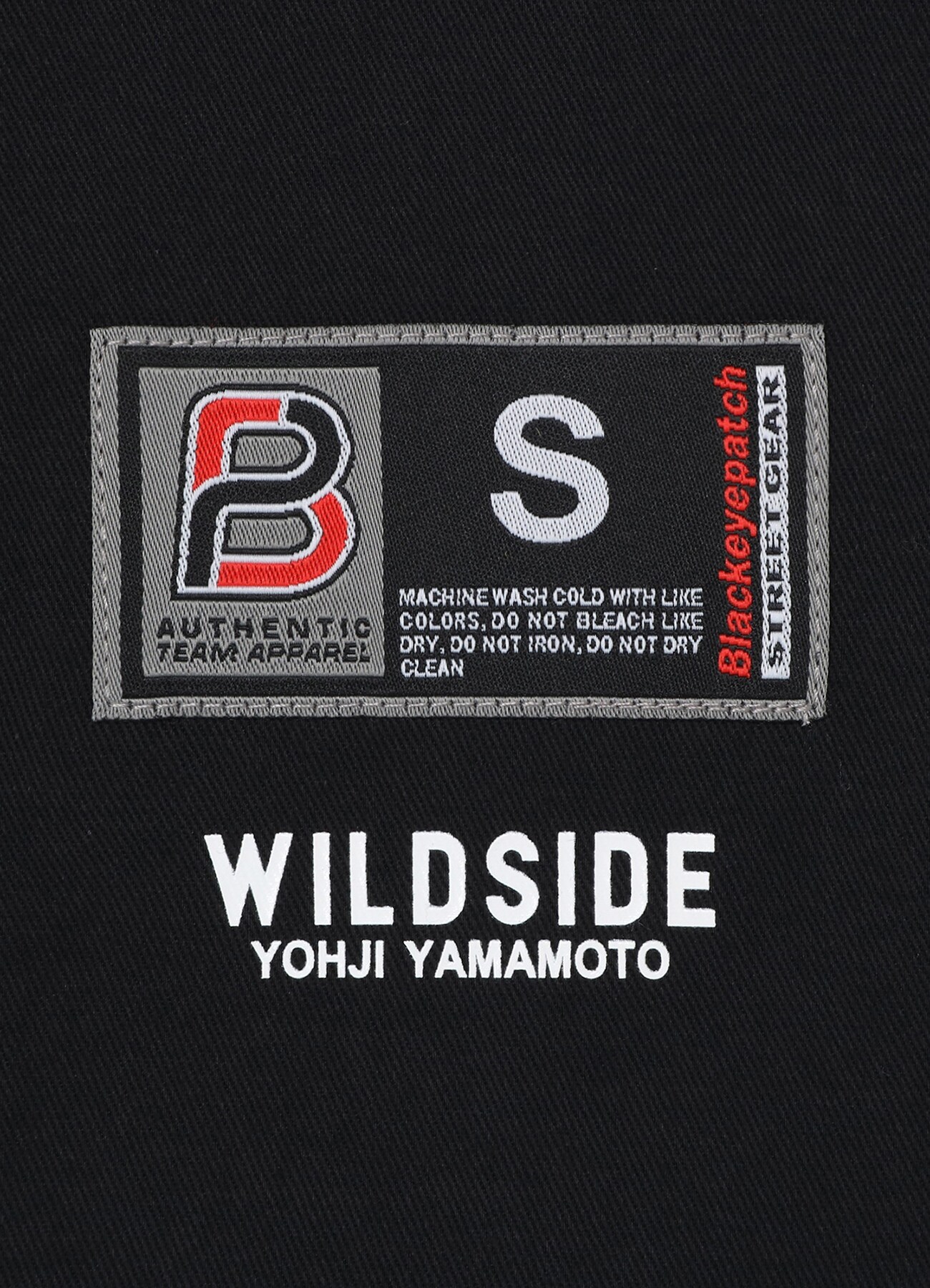 WILDSIDE × BlackEyePatch NOIR EYE PATCH Baseball T-shirt