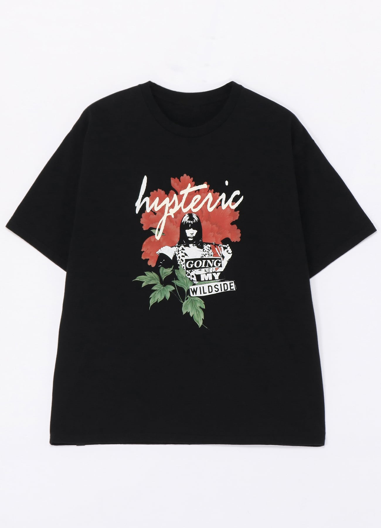 WILDSIDE × HYSTERIC GLAMOUR Peony Punk T-shirt