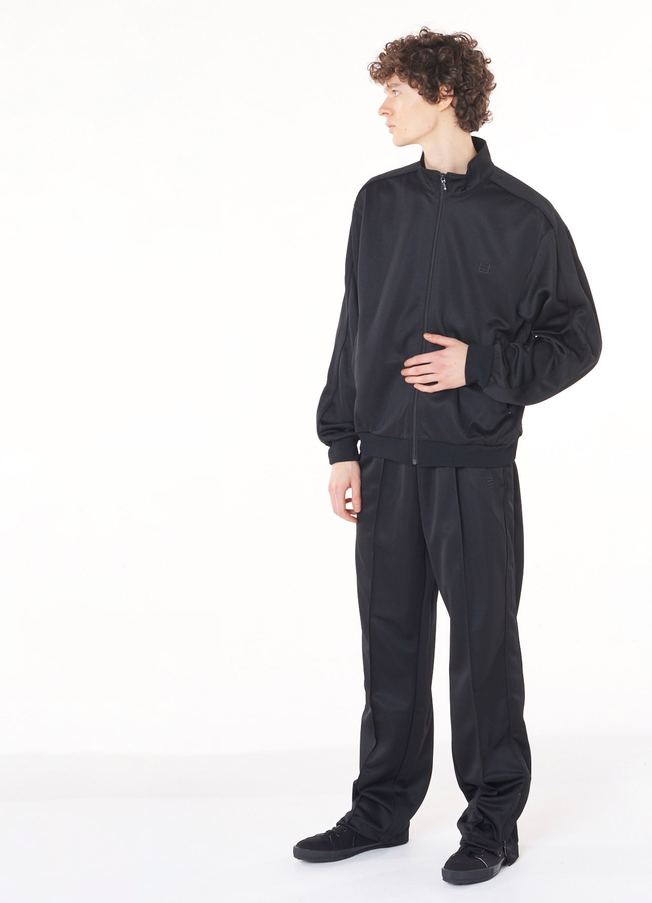 WILDSIDE × AMBUSH TRACK JACKET(S BLACK): AMBUSH｜WILDSIDE