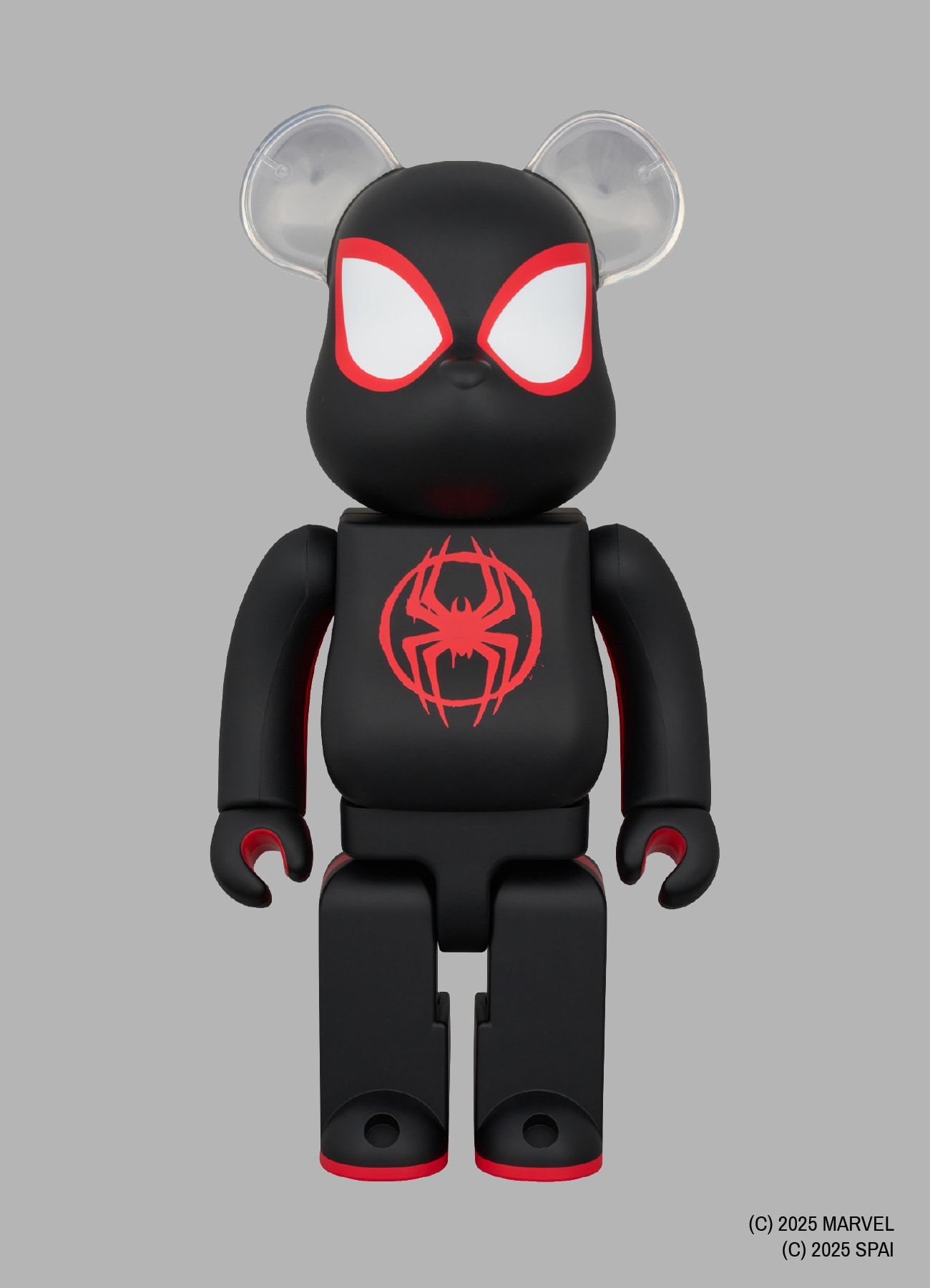 BE@RBRICK SPIDER-MAN (Miles Morales) 400％(FREE SIZE Black