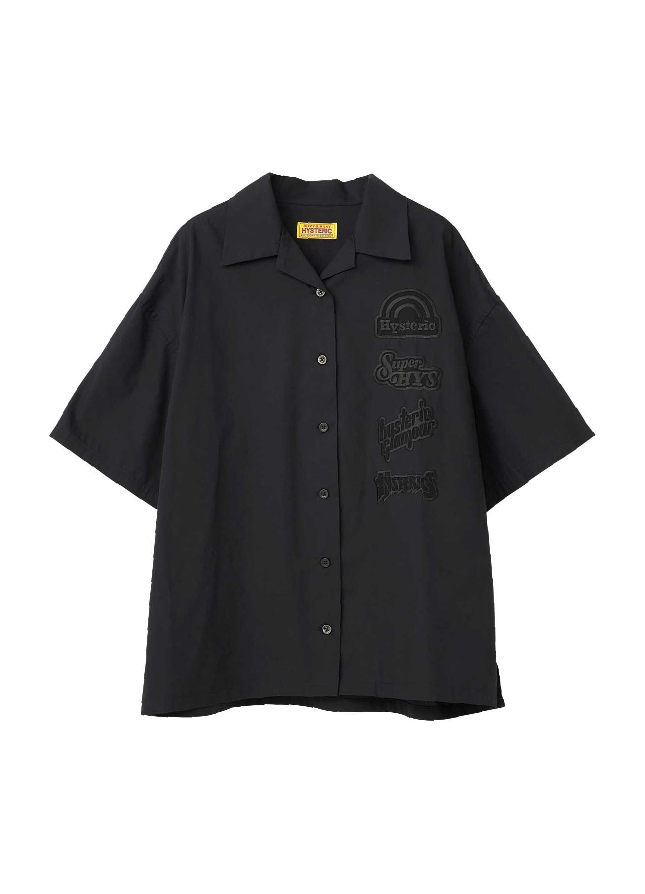 【6/6 12:00 release】GUITAR GIRL Embroidered Oversized Shirt_1