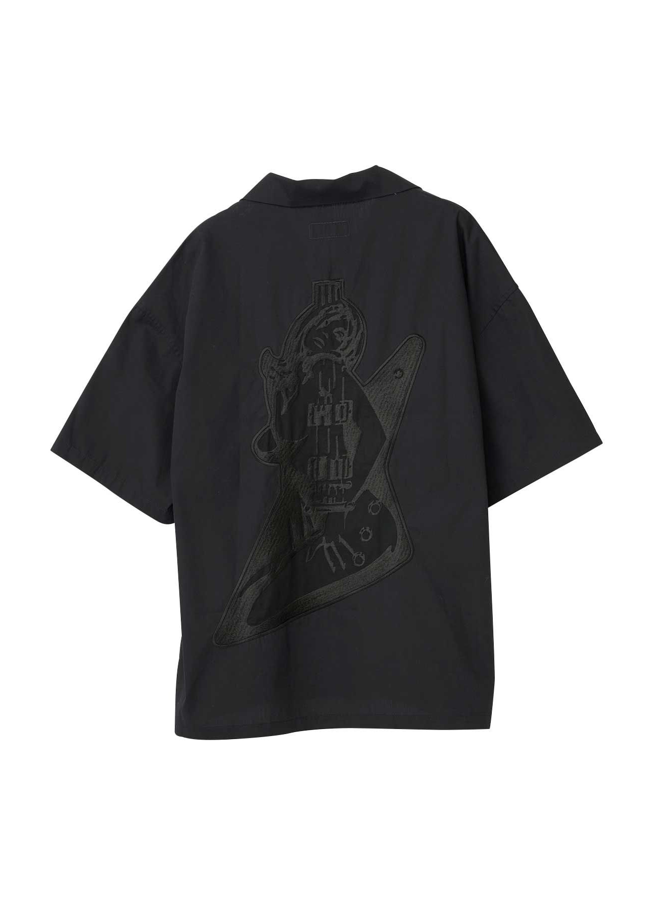 【6/6 12:00 release】GUITAR GIRL Embroidered Oversized Shirt_2
