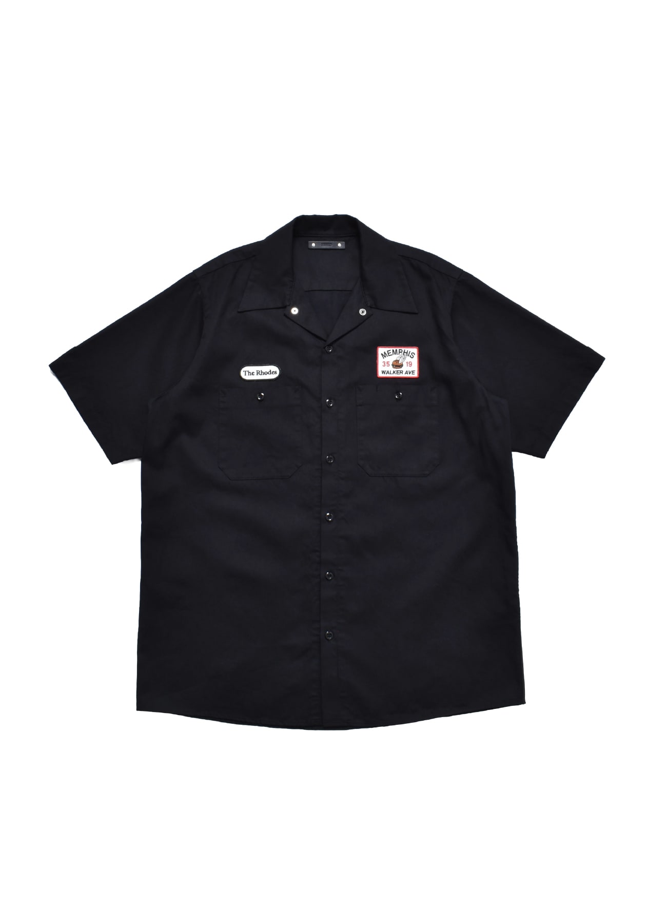 【5/23 12:00 release】The Rhodes SL.Denim S.S Work Shirt_1