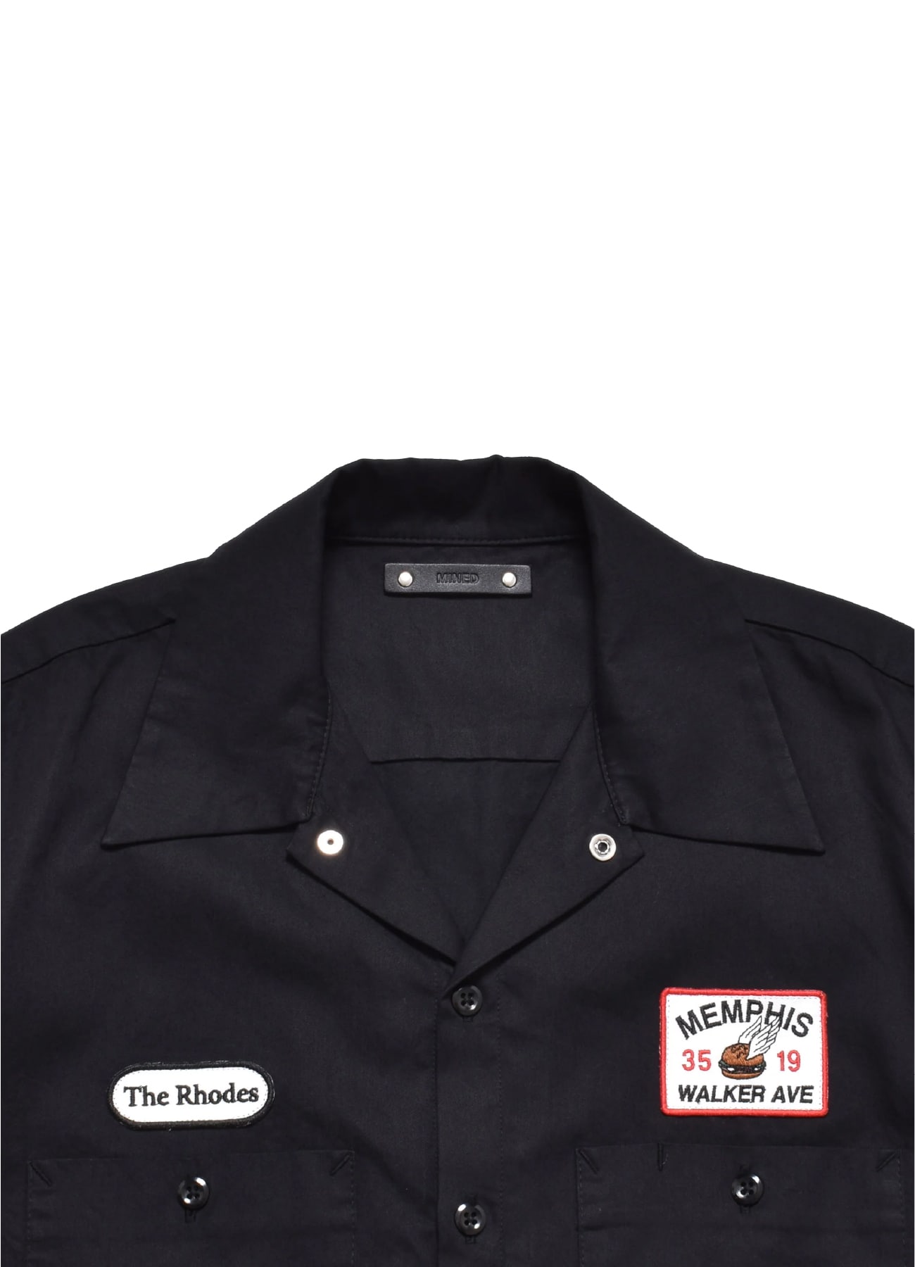 【5/23 12:00 release】The Rhodes SL.Denim S.S Work Shirt_3
