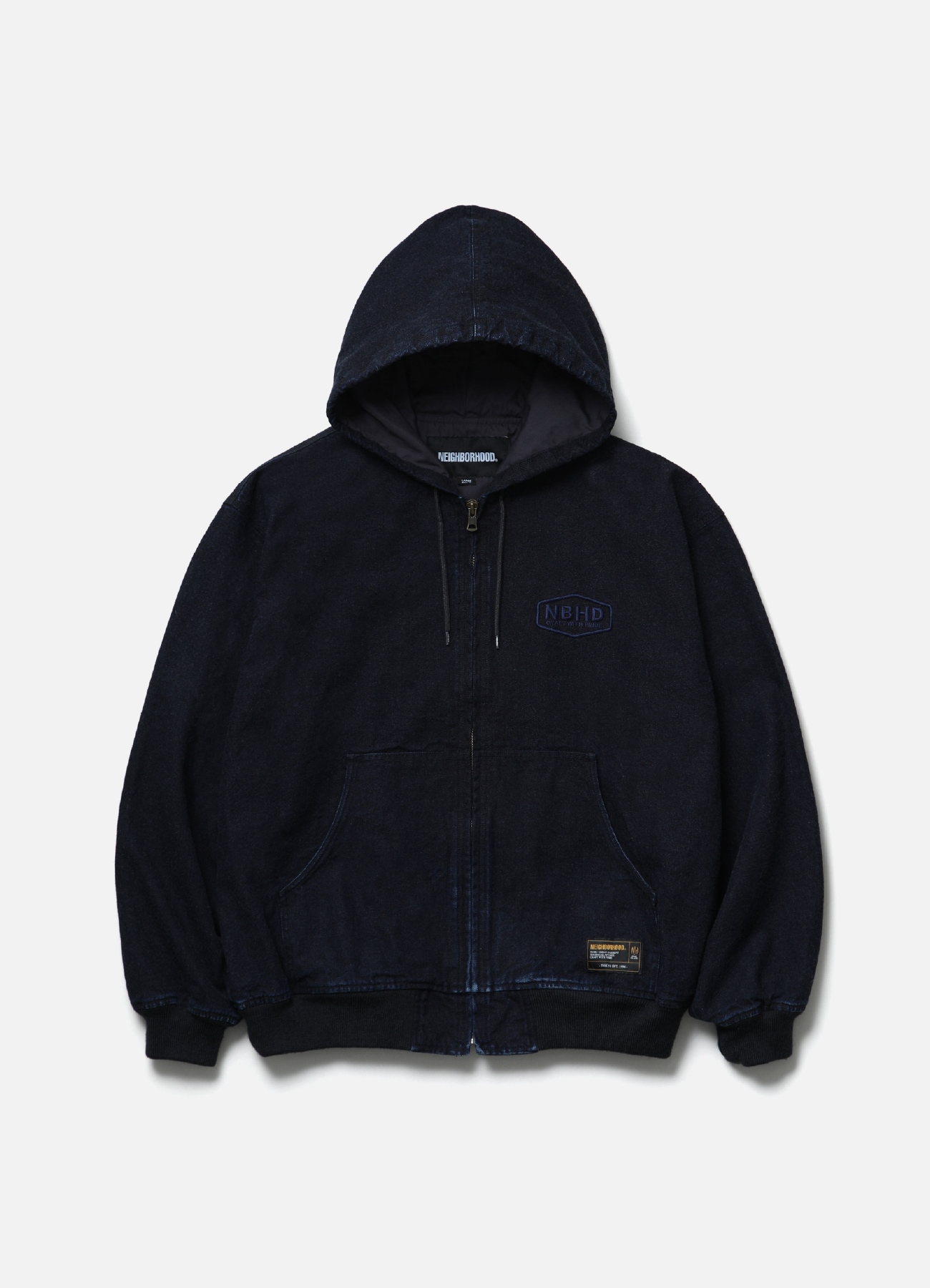 ZIP HOODED JACKET
