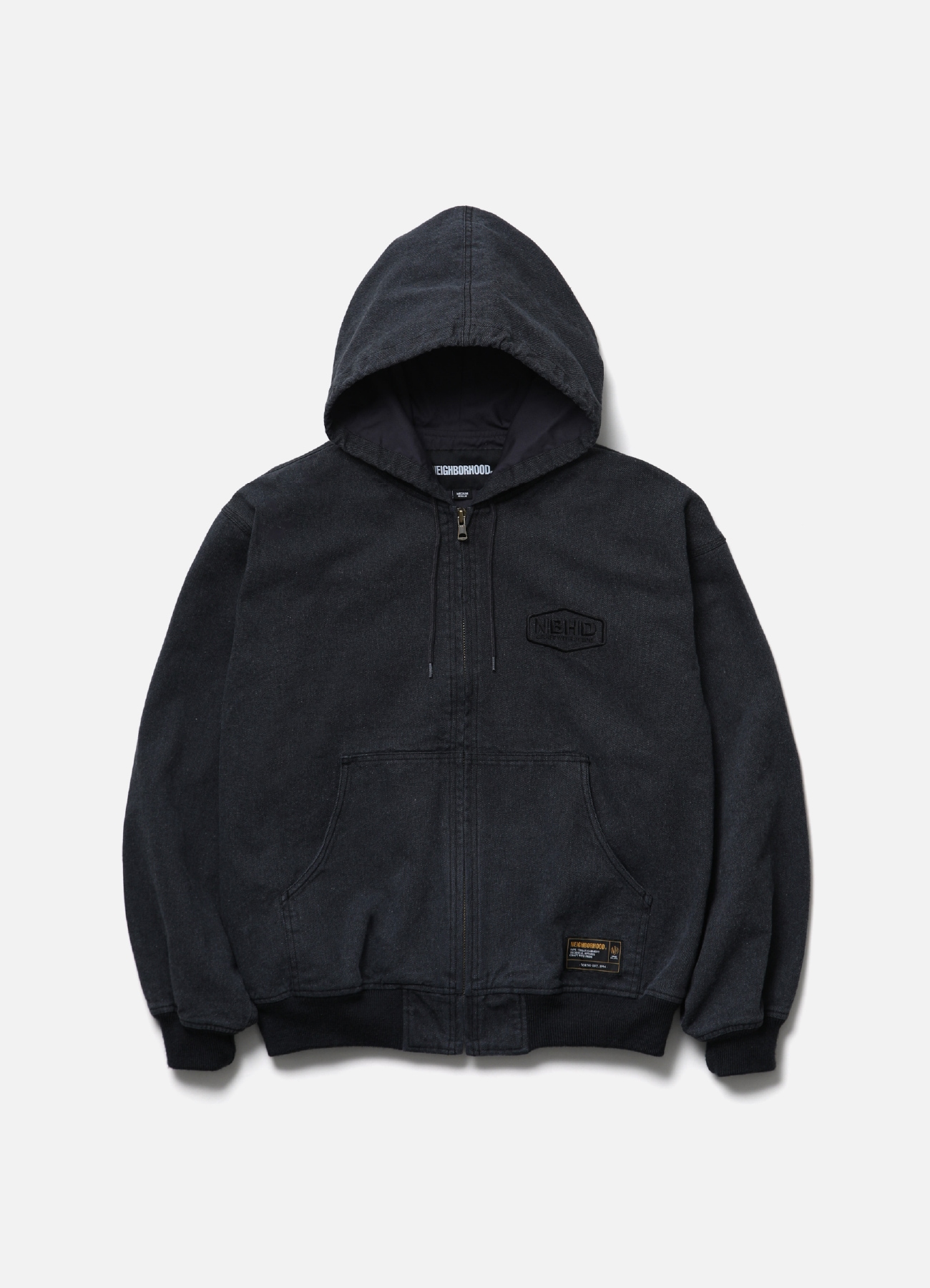ZIP HOODED JACKET