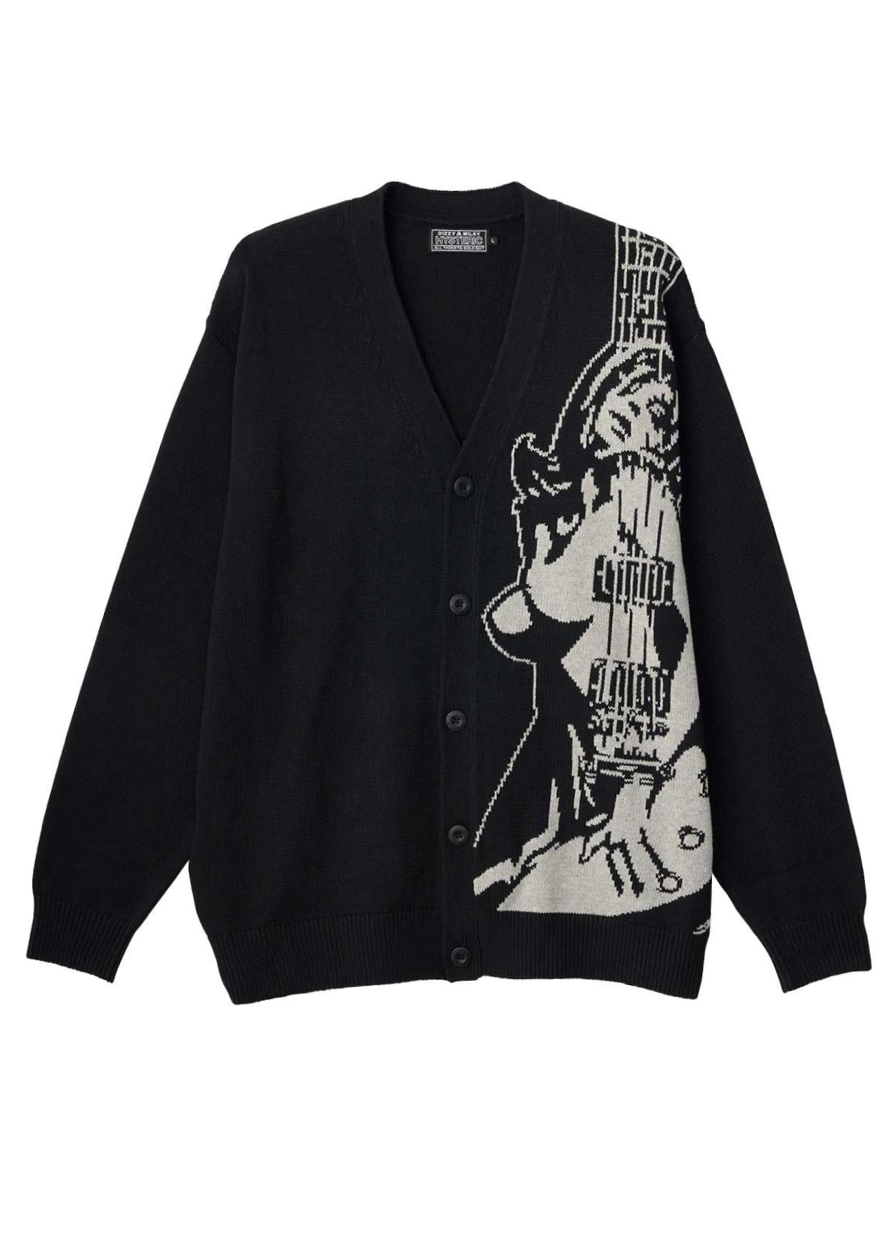 GUITAR GIRL KNITTED CARDIGAN_1