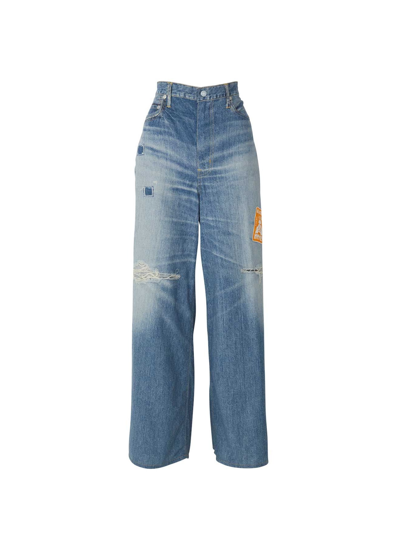 【4/11 12:00 release】HYS FES PASS Denim Print Pants_1