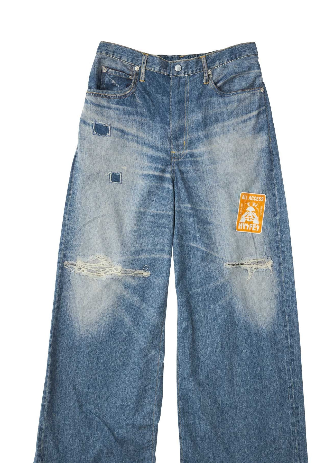 【4/11 12:00 release】HYS FES PASS Denim Print Pants_6