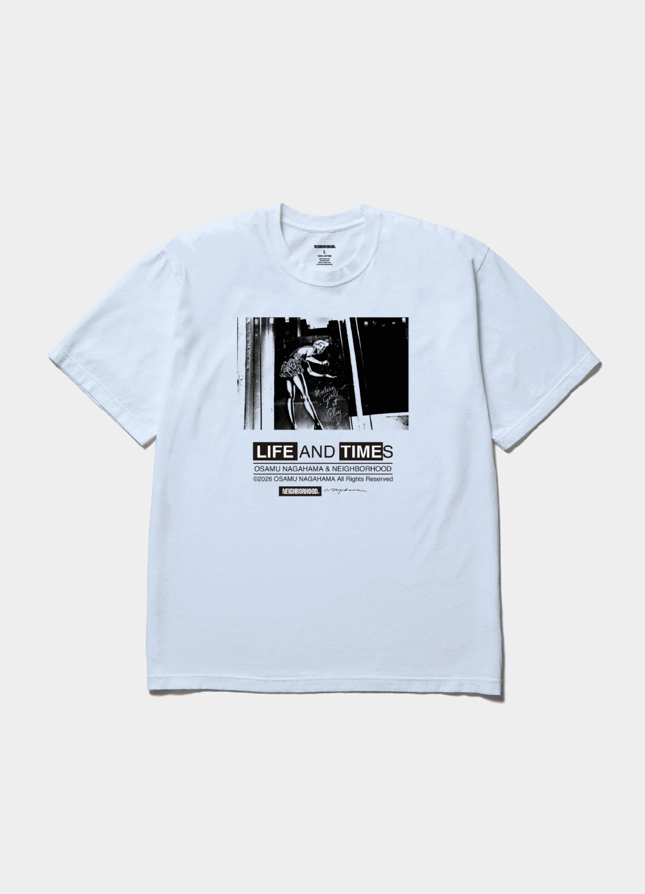 【6/20 12:00 発売】NH X OSAMU NAGAHAMA . TEE SS-1