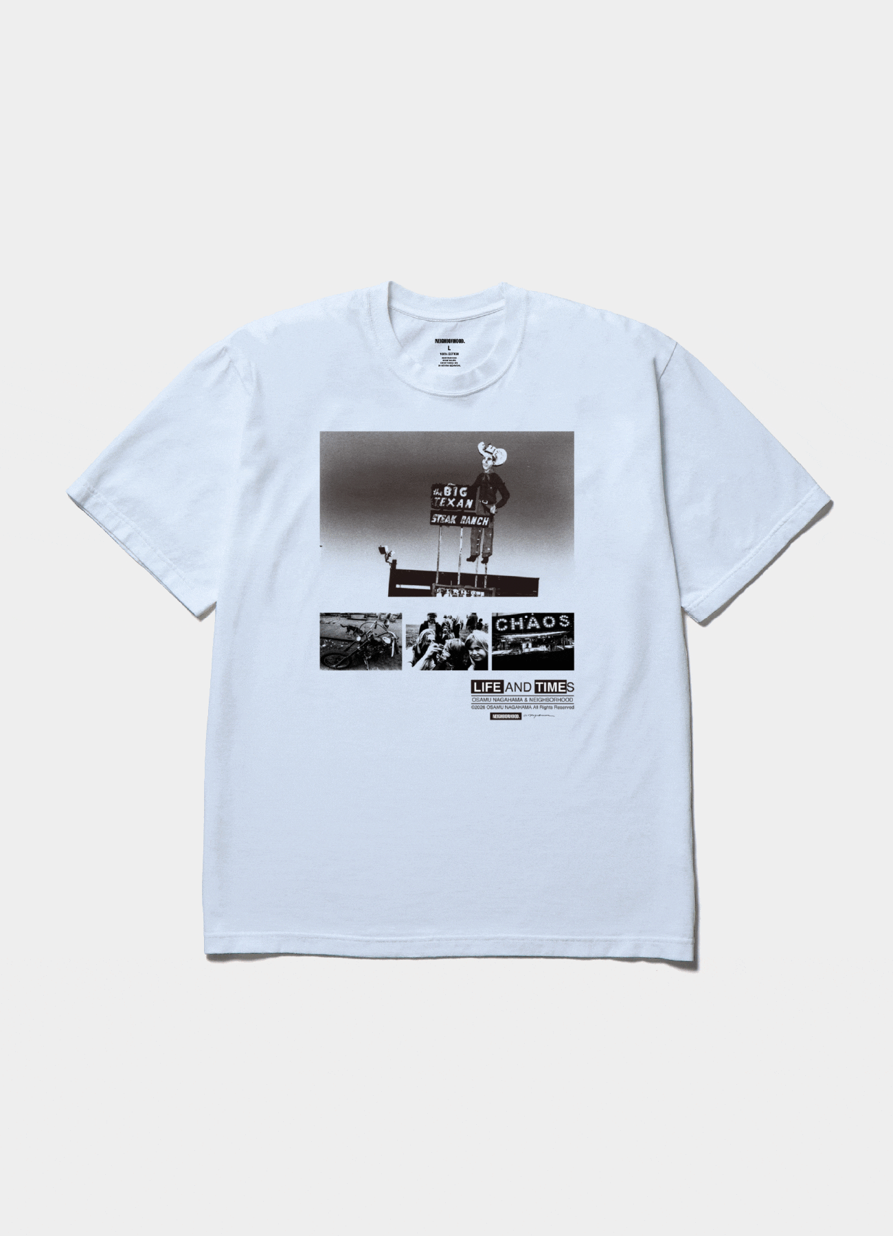 【6/20 12:00 発売】NH X OSAMU NAGAHAMA . TEE SS-4