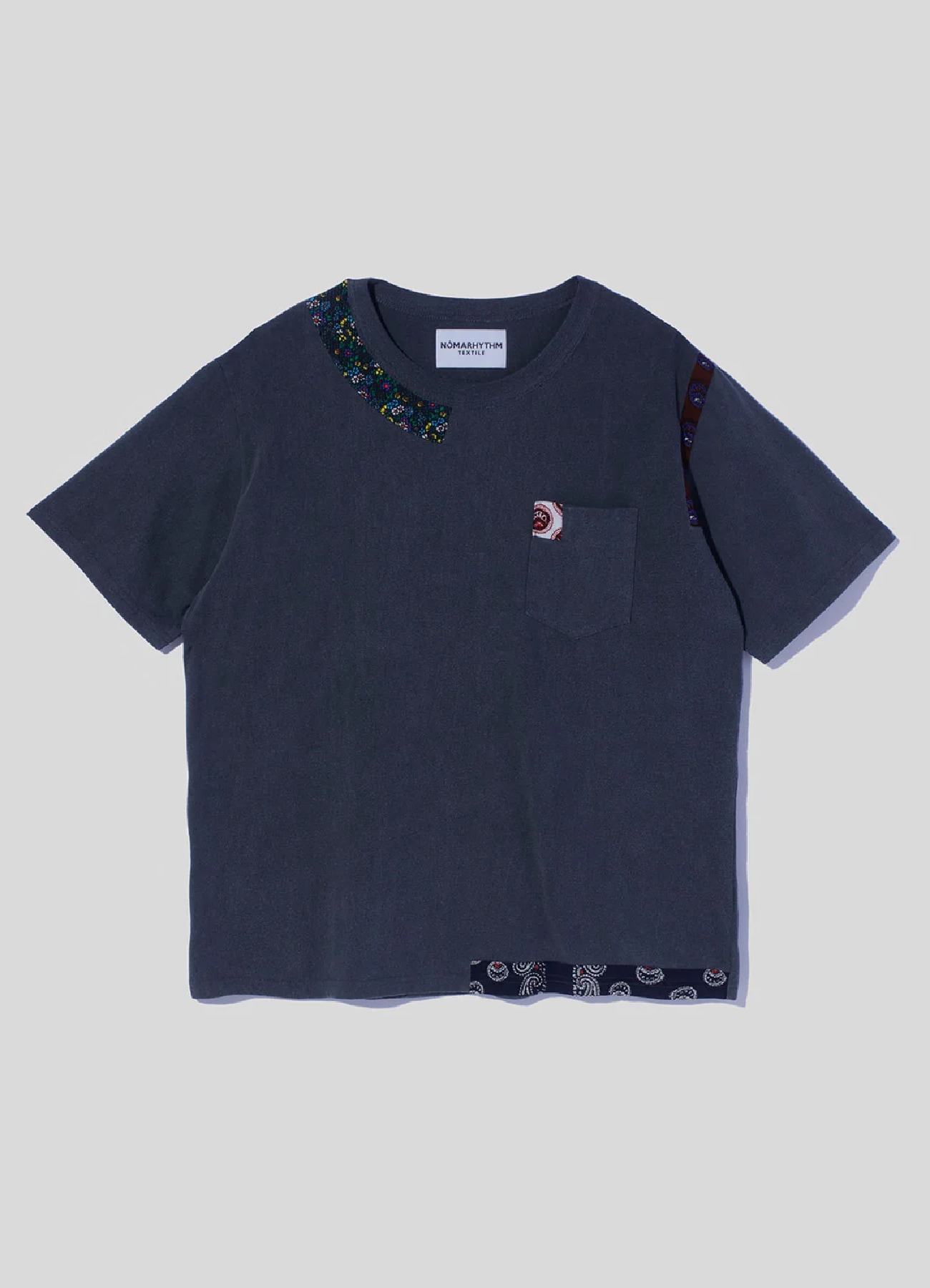 【5/2 12:00 release】Patchwork Garment Dyed T-shirt