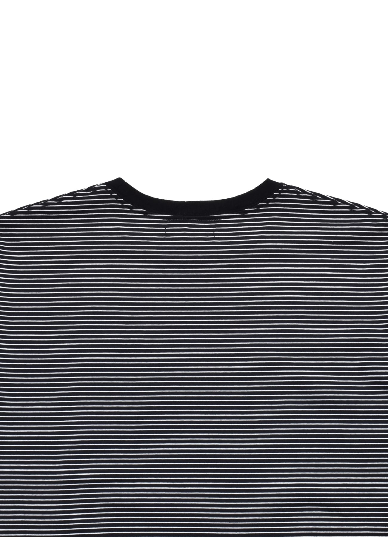 【5/23 12:00 release】Micro Border Loose Crewneck T-shirt_4