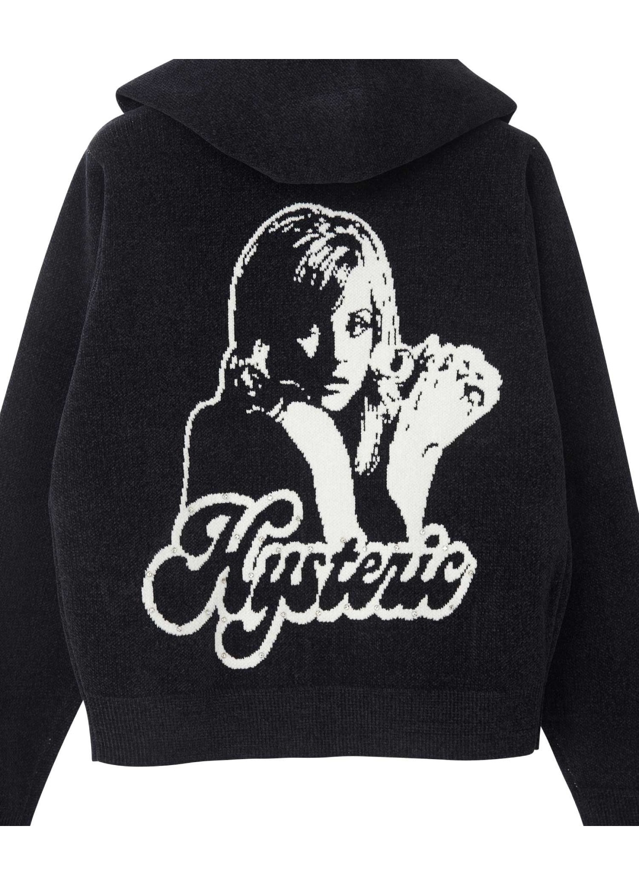 HYSTERIC GIRL KNITTED HOODIE_4