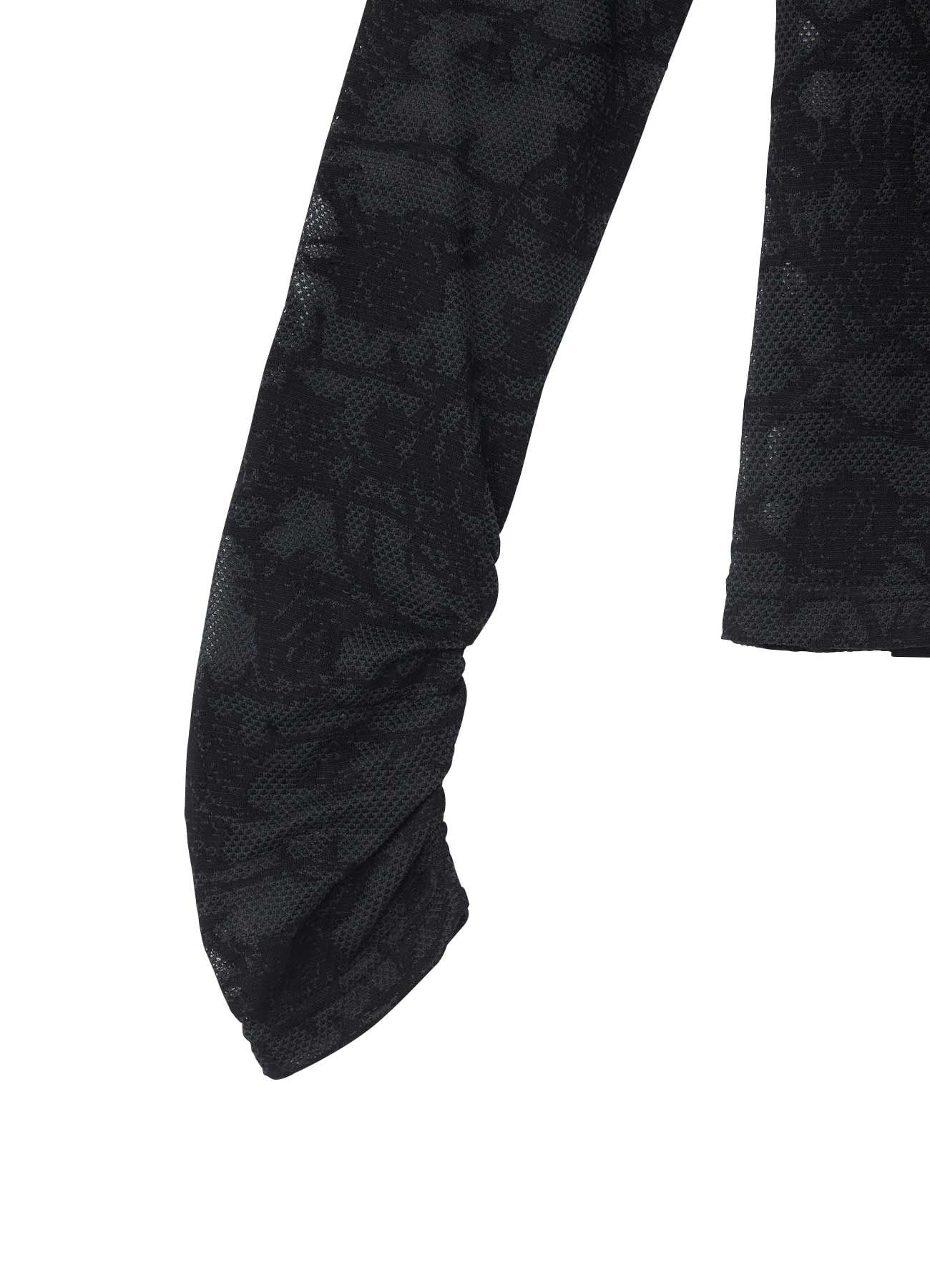 【3/14 12:00 release】HYSTERIC ROSE JACQUARD CHIBI T-shirt_3