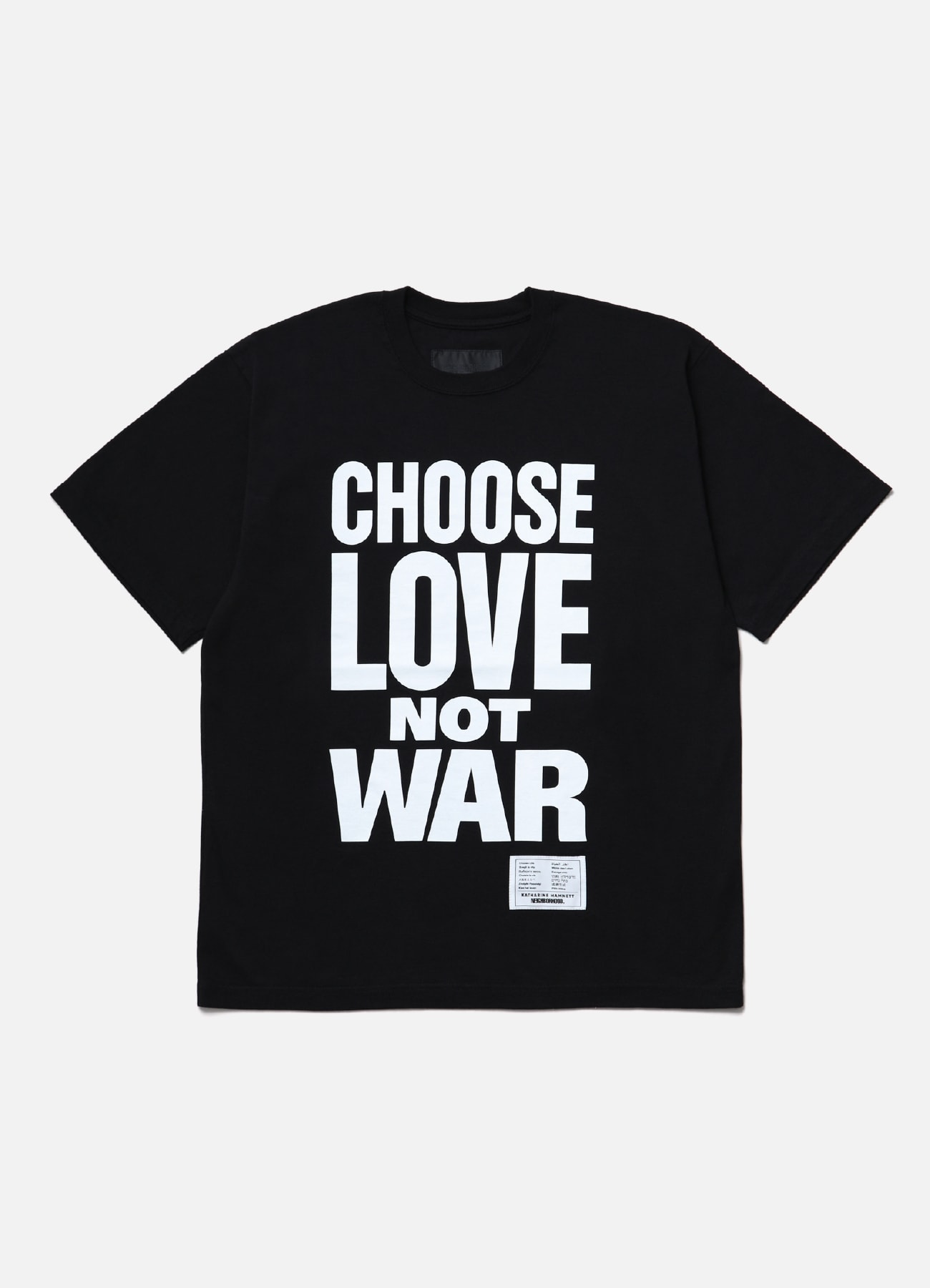 NH X KATHARINE HAMNETT . CREWNECK SS-3