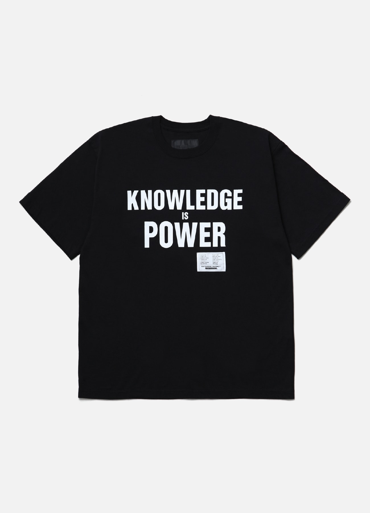 NH X KATHARINE HAMNETT . CREWNECK SS-4