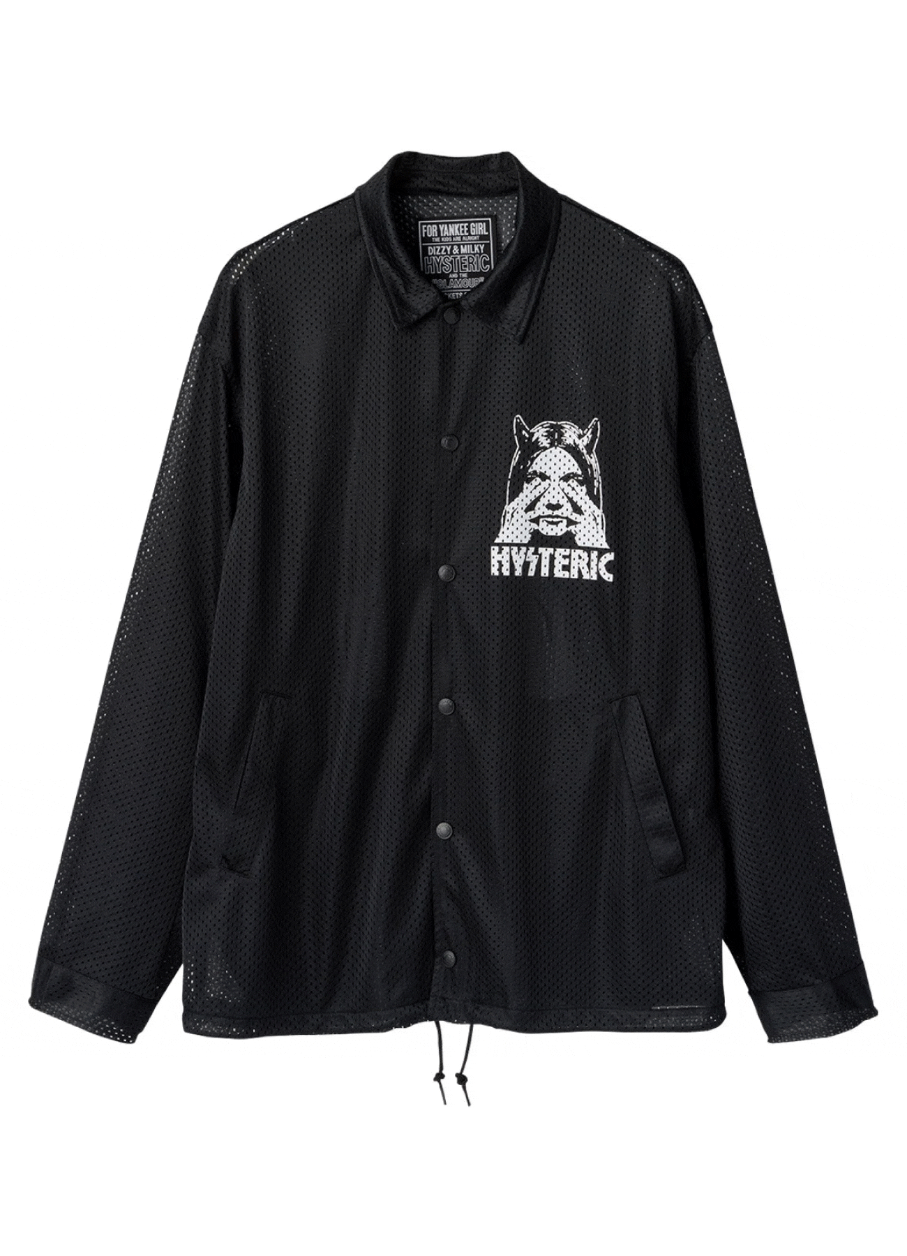 【5/9 12:00 release】SEE NO EVIL mesh coach jacket