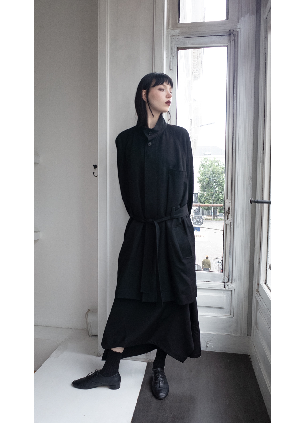 Yohji Yamamoto(Ys) ヨウジヤマモト コート サイズ:1 22AW ウォッシュ ...