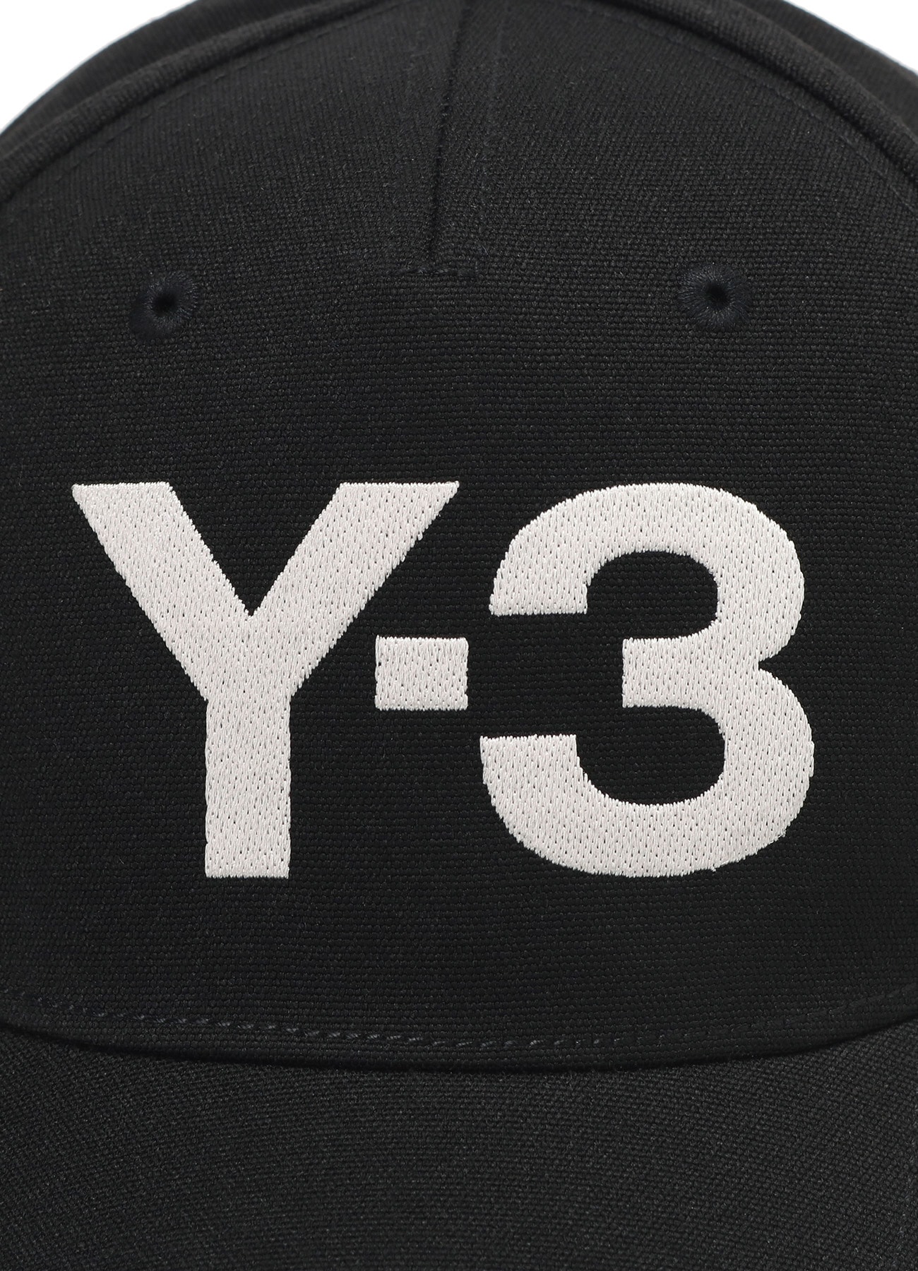 Y-3 LOGO CAP(M BLACK): Y-3｜WILDSIDE YOHJI YAMAMOTO（ワイルドサイド）【公式通販】