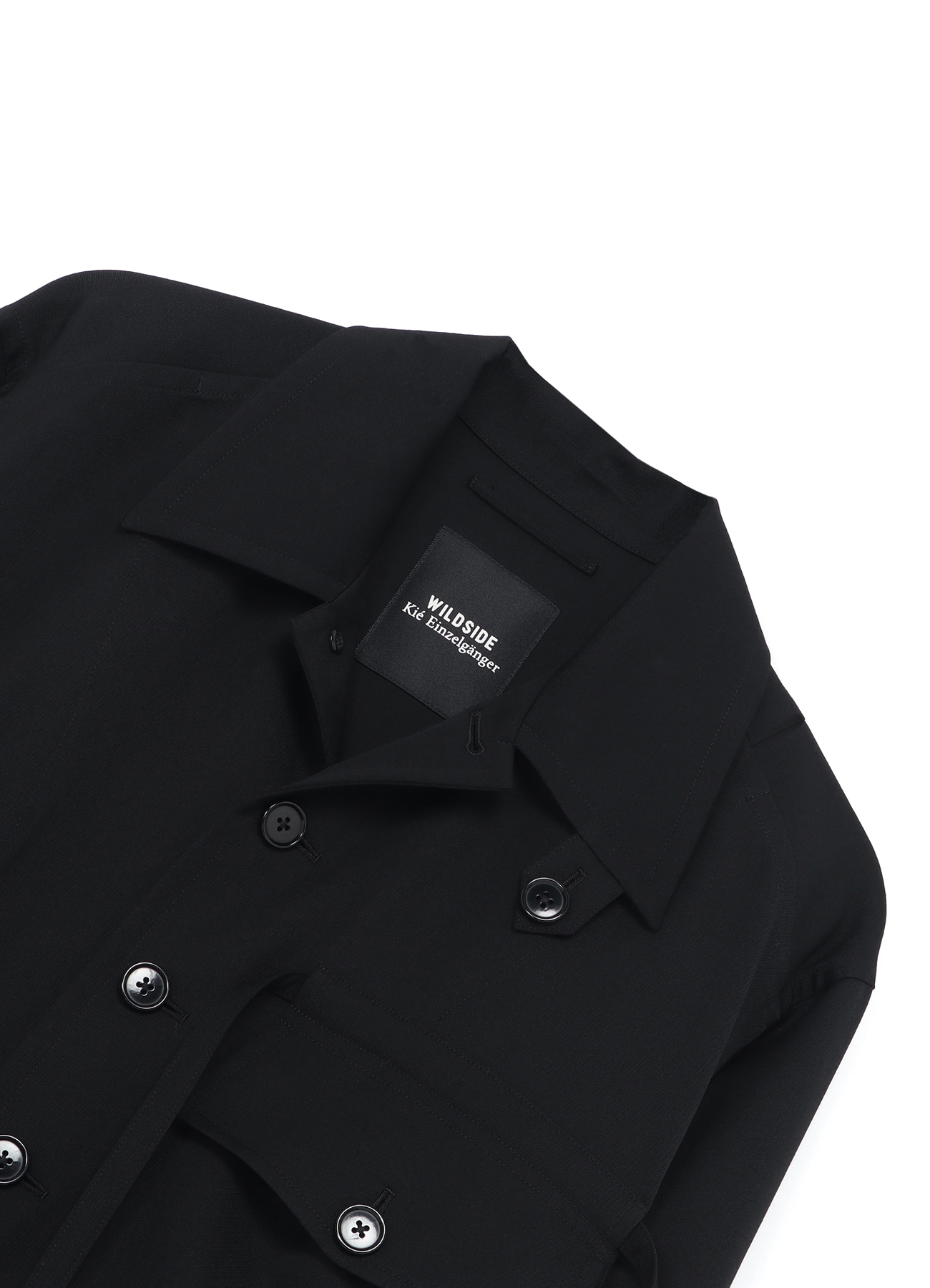 WILDSIDE × Kie Einzelganger Wool Gabardine Jacket A_4