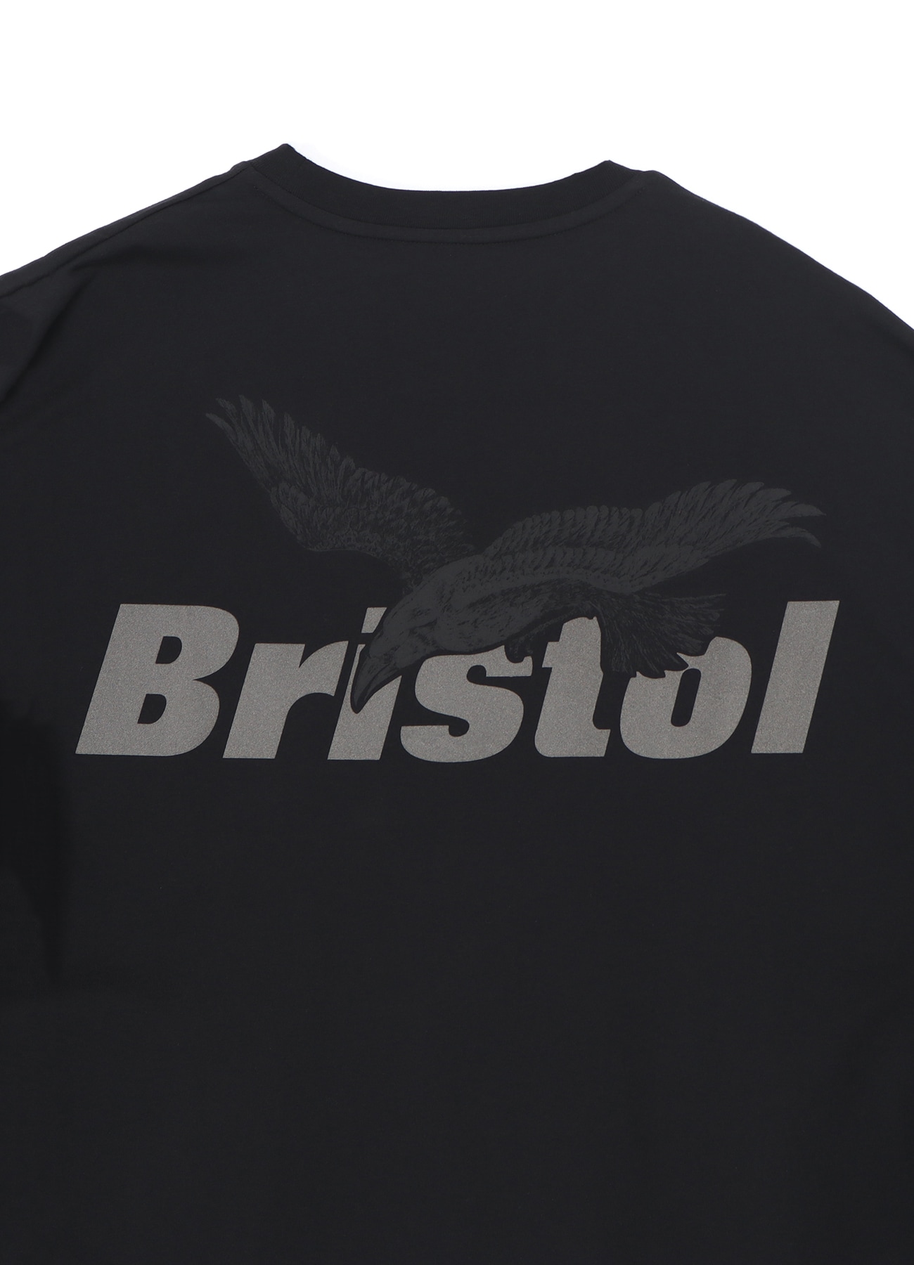 F.C.Real Bristol L/S TEAM EMBLEM TEE(S BLACK): F.C.Real Bristol 