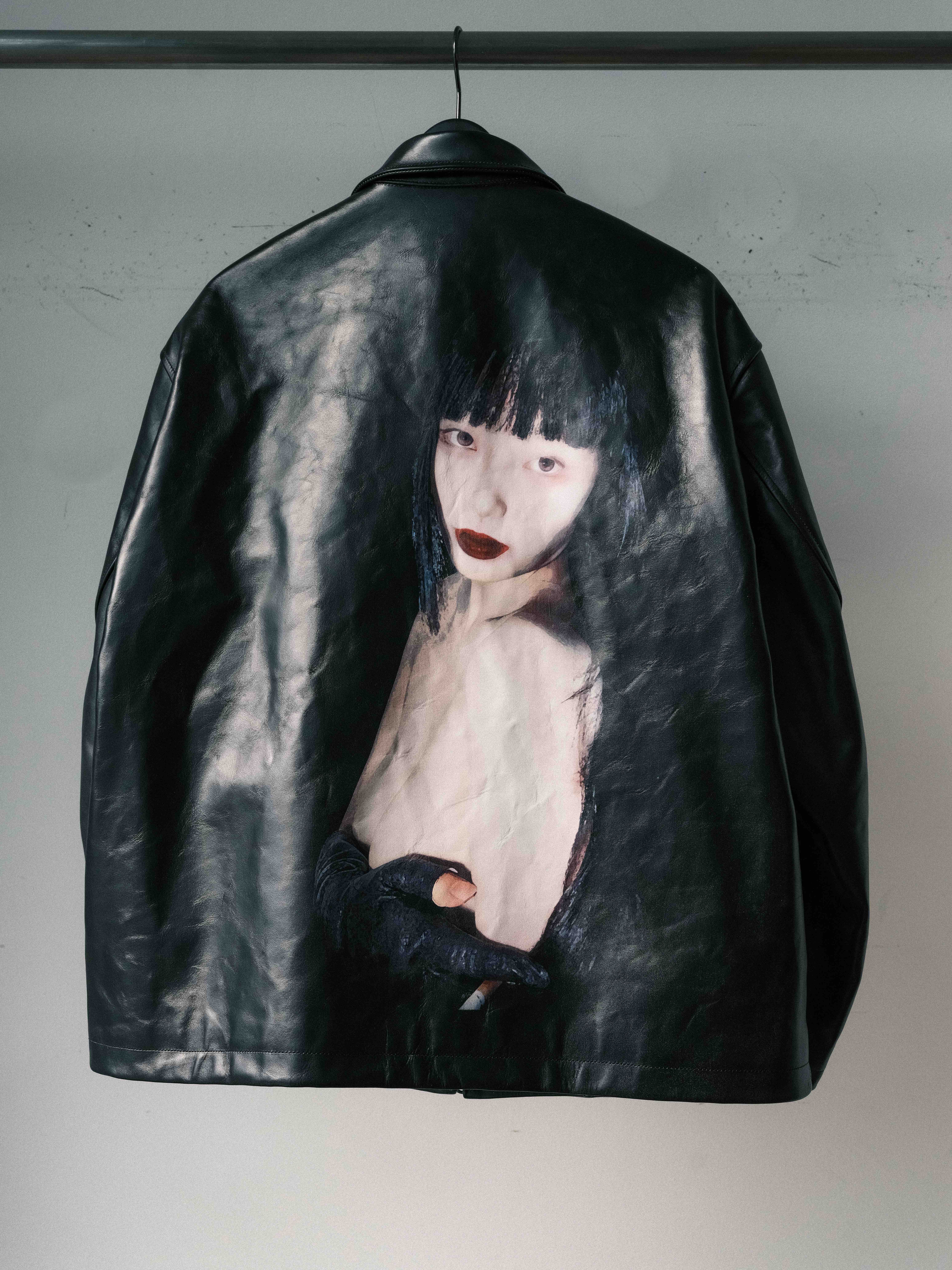 【Pre-order】WILDSIDE × Kie Einzelganger Leather Jacket