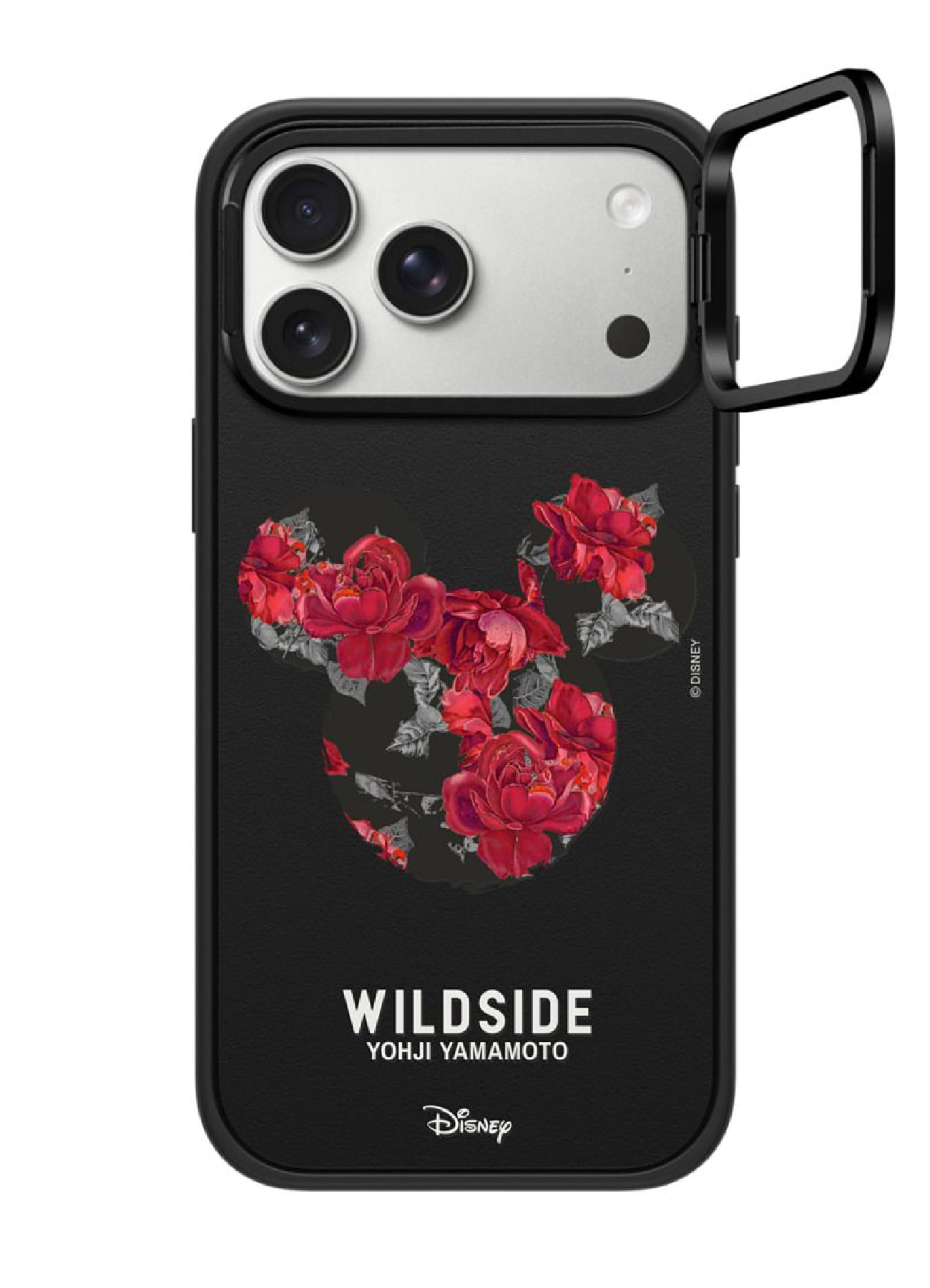 WILDSIDE｜CASETiFY：Disney Special Edition Mickey Mouse & Rose iPhone Case (MagSafe Impact Ring Stand)_1