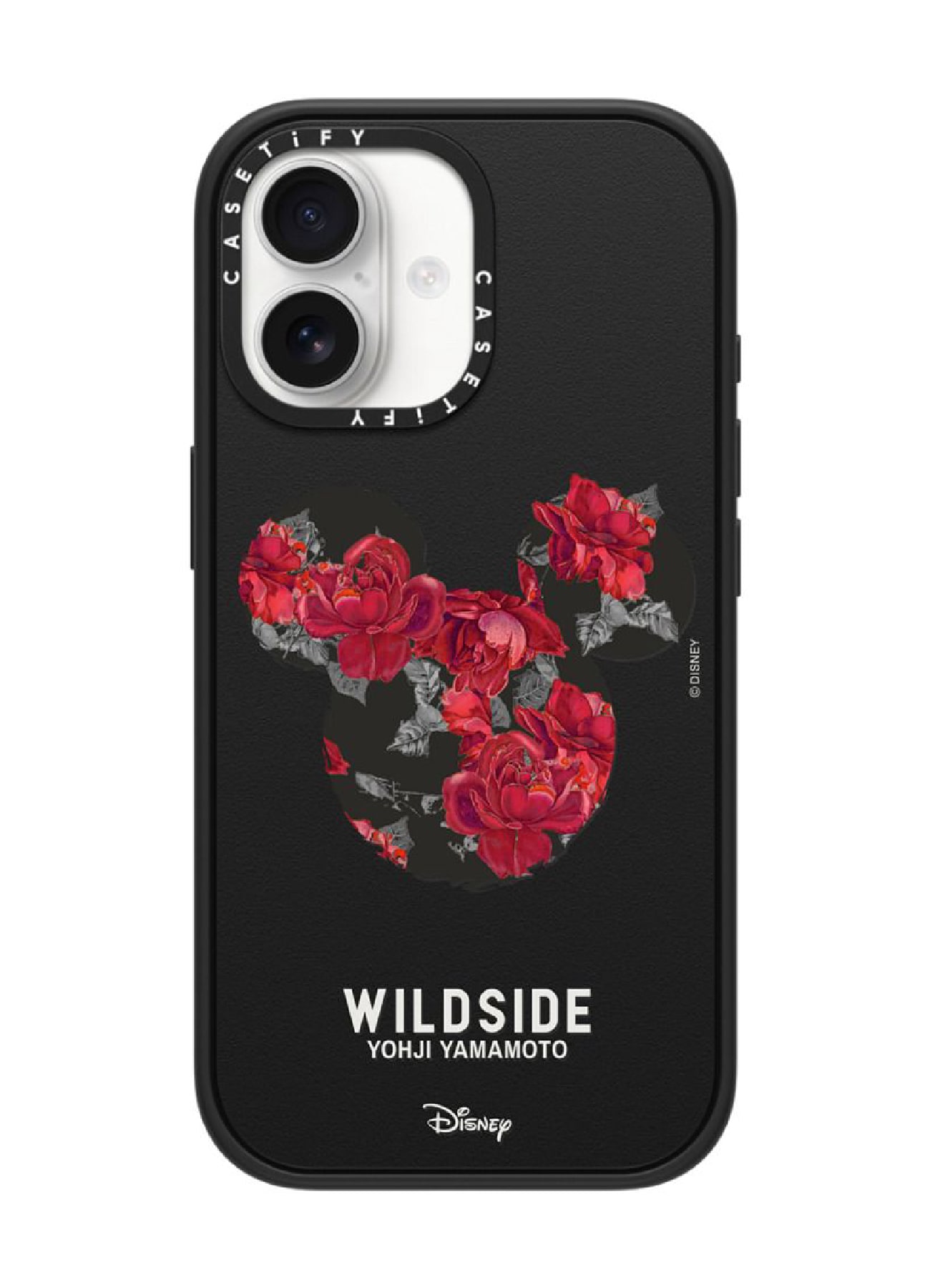 WILDSIDE｜CASETiFY：Disney Special Edition Mickey Mouse & Rose iPhone Case (MagSafe Impact)