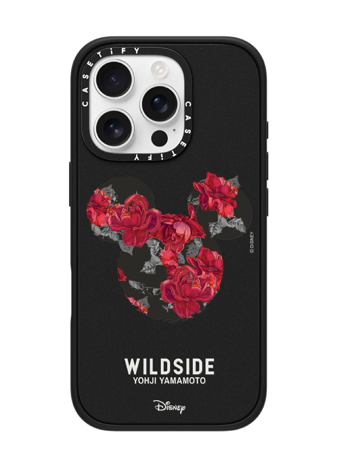 【4/10 17:00 release】WILDSIDE｜CASETiFY：Disney Special Edition Mickey Mouse & Rose Case (MagSafe Impact)