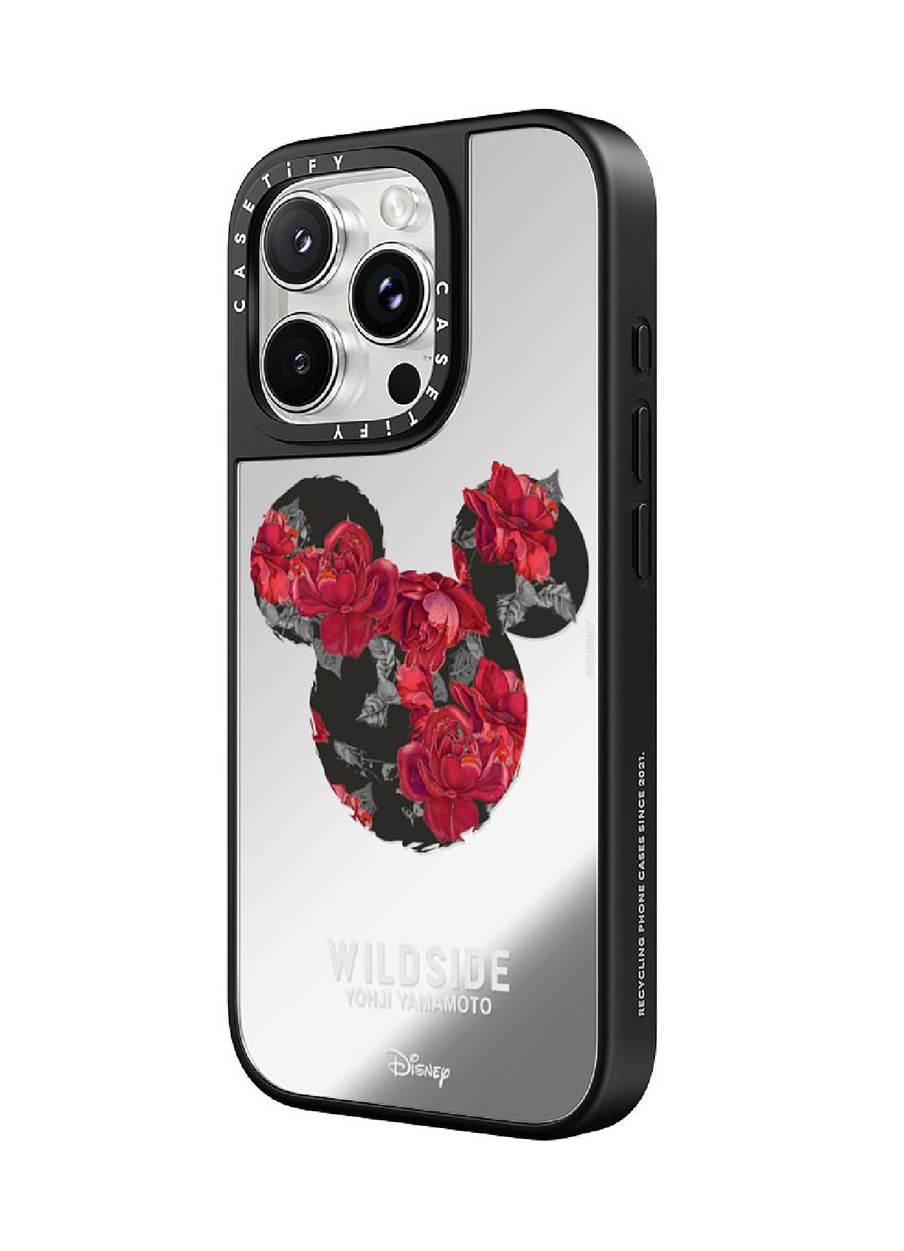 【4/10 17:00 release】WILDSIDE｜CASETiFY：Disney Special Edition Mickey Mouse & Rose Case (MagSafe Mirror)_2