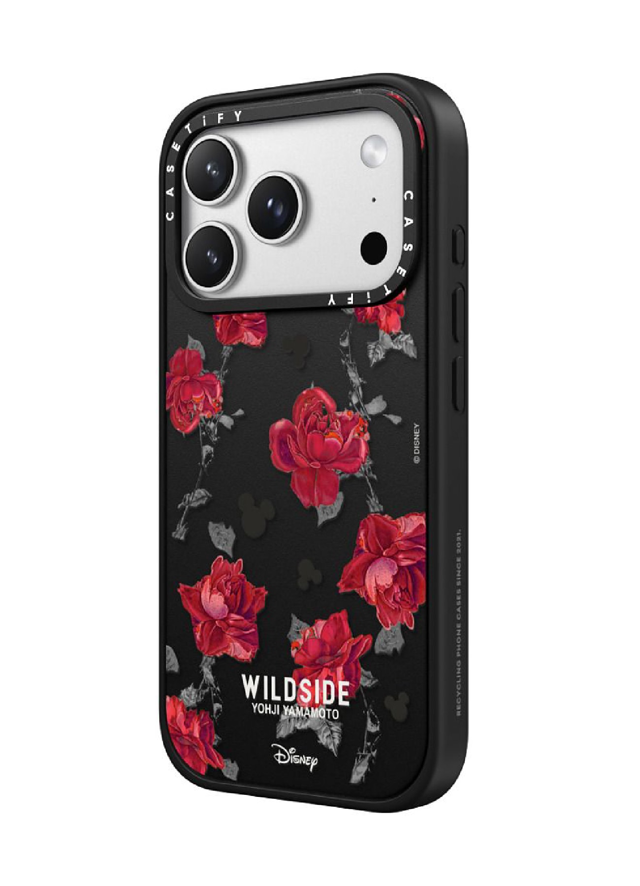 WILDSIDE｜CASETiFY：Disney Special Edition Mickey Mouse & Rose Pattern iPhone Case (MagSafe Impact)_2