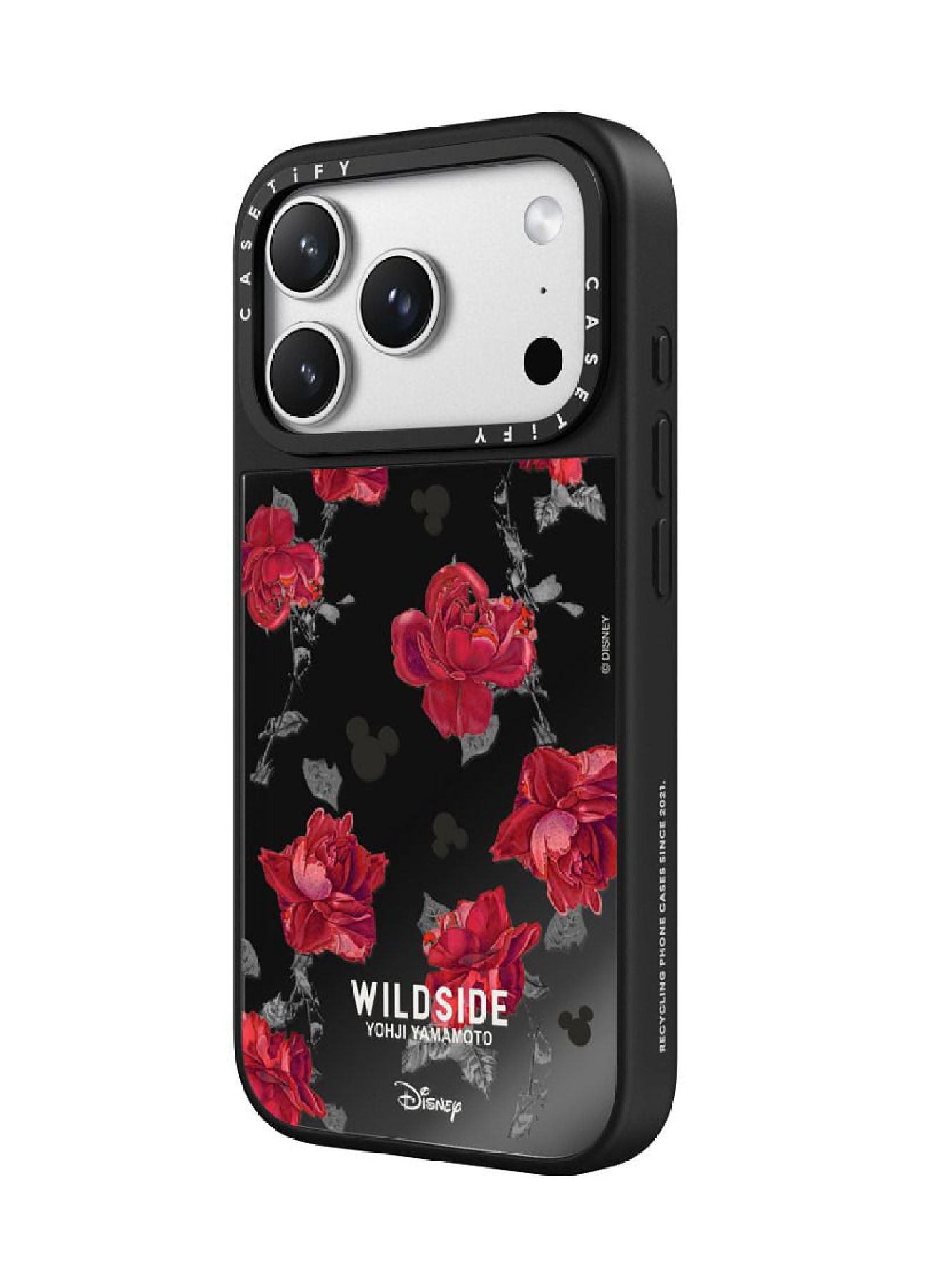 WILDSIDE｜CASETiFY：Disney Special Edition Mickey Mouse & Rose Pattern iPhone Case (MagSafe Mirror)_2
