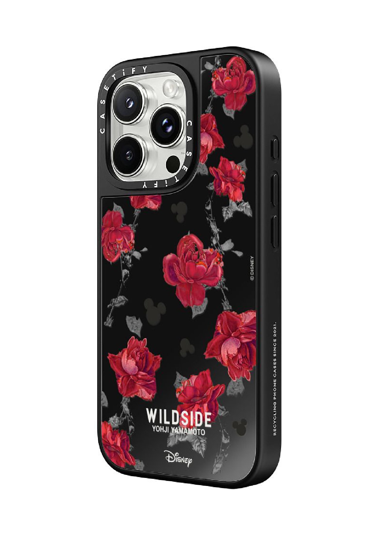WILDSIDE｜CASETiFY：Disney Special Edition Mickey Mouse & Rose Pattern iPhone Case (MagSafe Mirror)_2