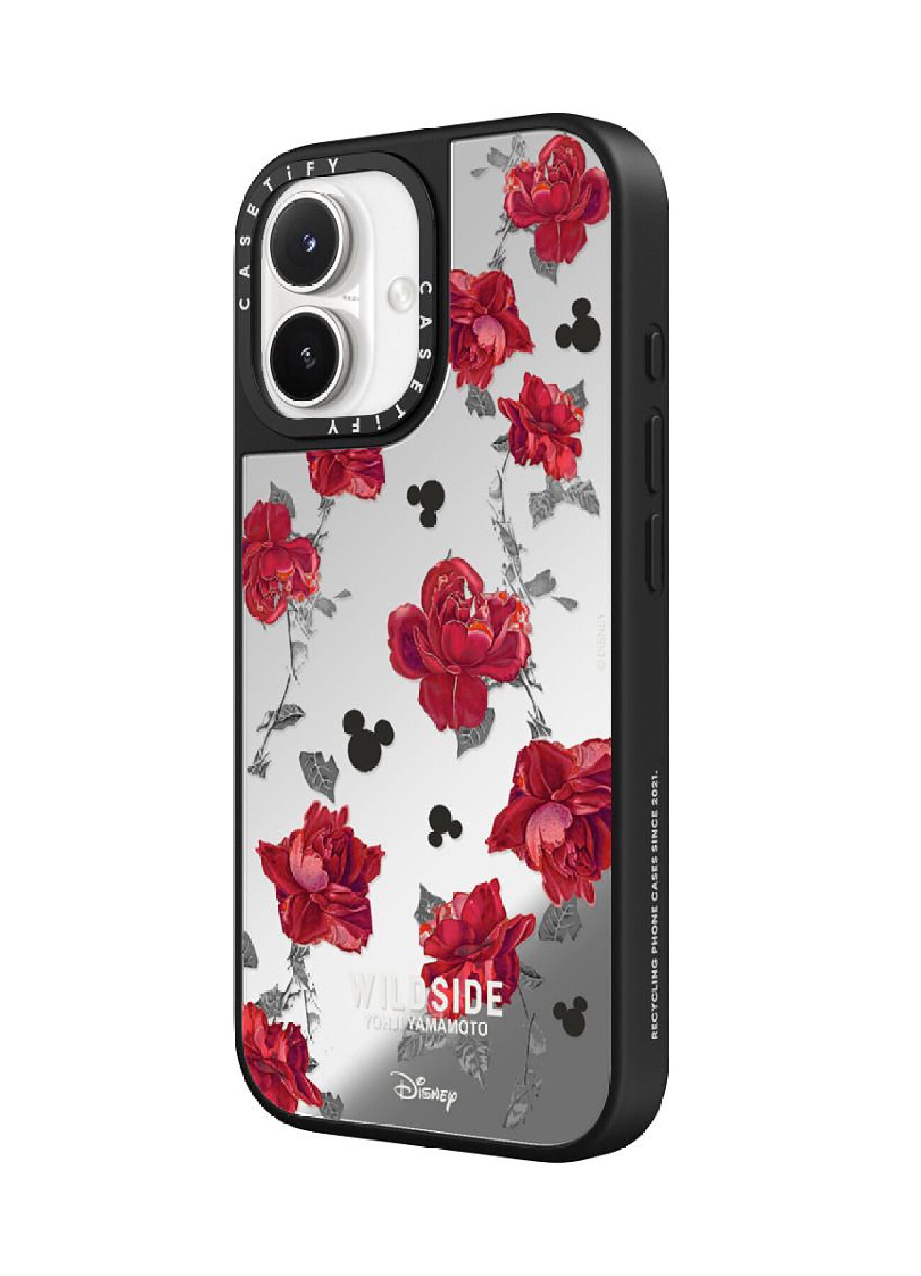 WILDSIDE｜CASETiFY：Disney Special Edition Mickey Mouse & Rose Pattern iPhone Case (MagSafe Mirror)_2
