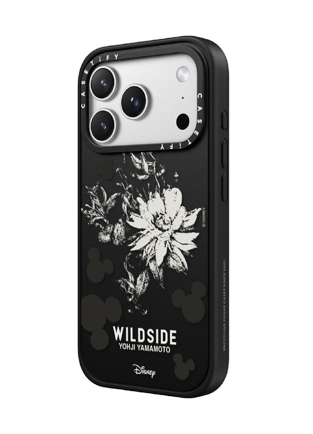 WILDSIDE｜CASETiFY：Disney Special Edition Mickey Mouse & Gothic Flower iPhone Case (MagSafe Impact)_2