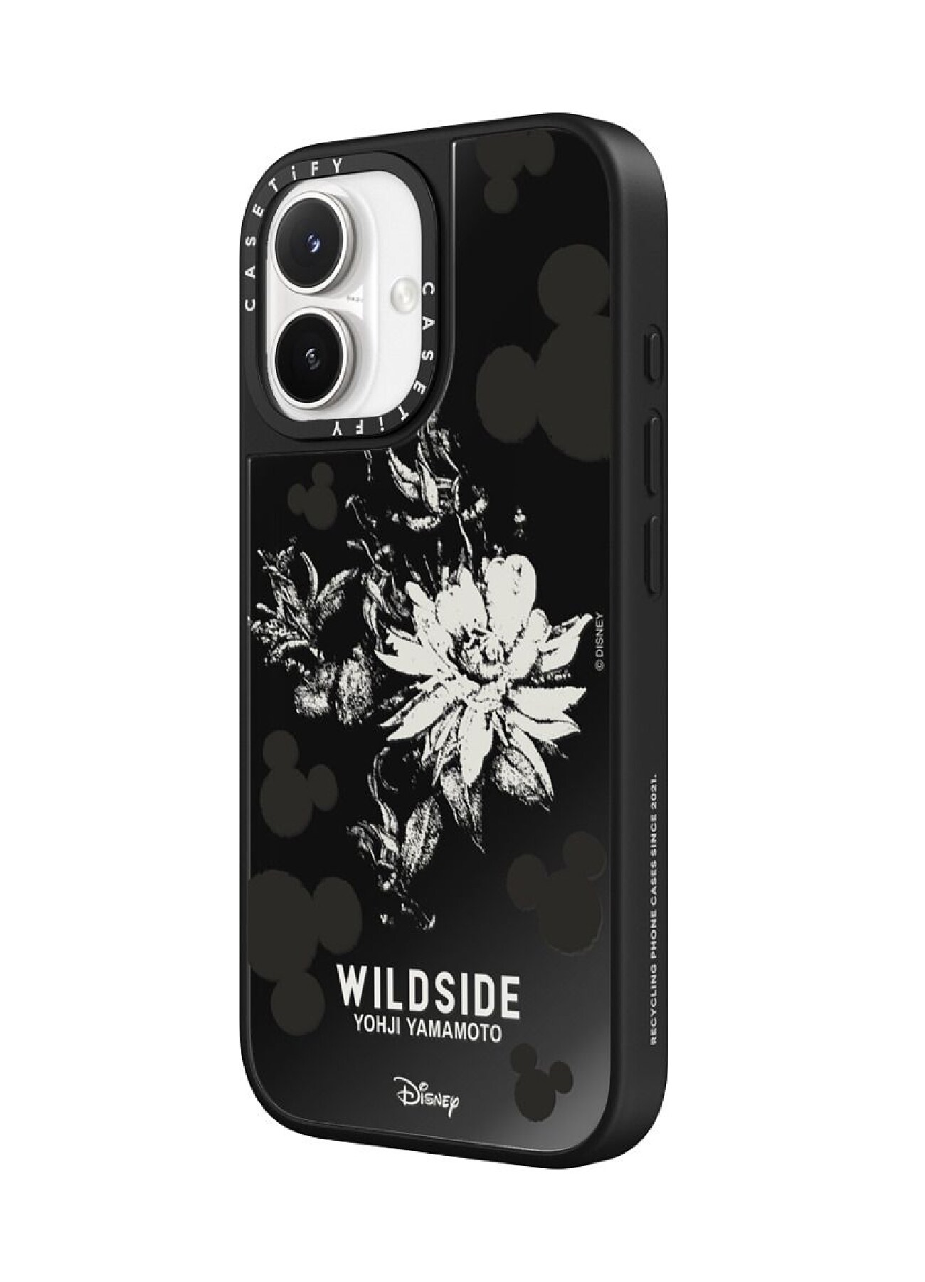 Mickey Mouse & Gothic Flower iPhone Case (MagSafe Mirror)_2