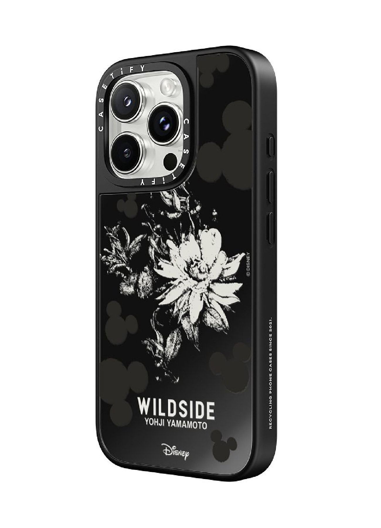 WILDSIDE｜CASETiFY：Disney Special Edition Mickey Mouse & Gothic Flower iPhone Case (MagSafe Mirror)_2
