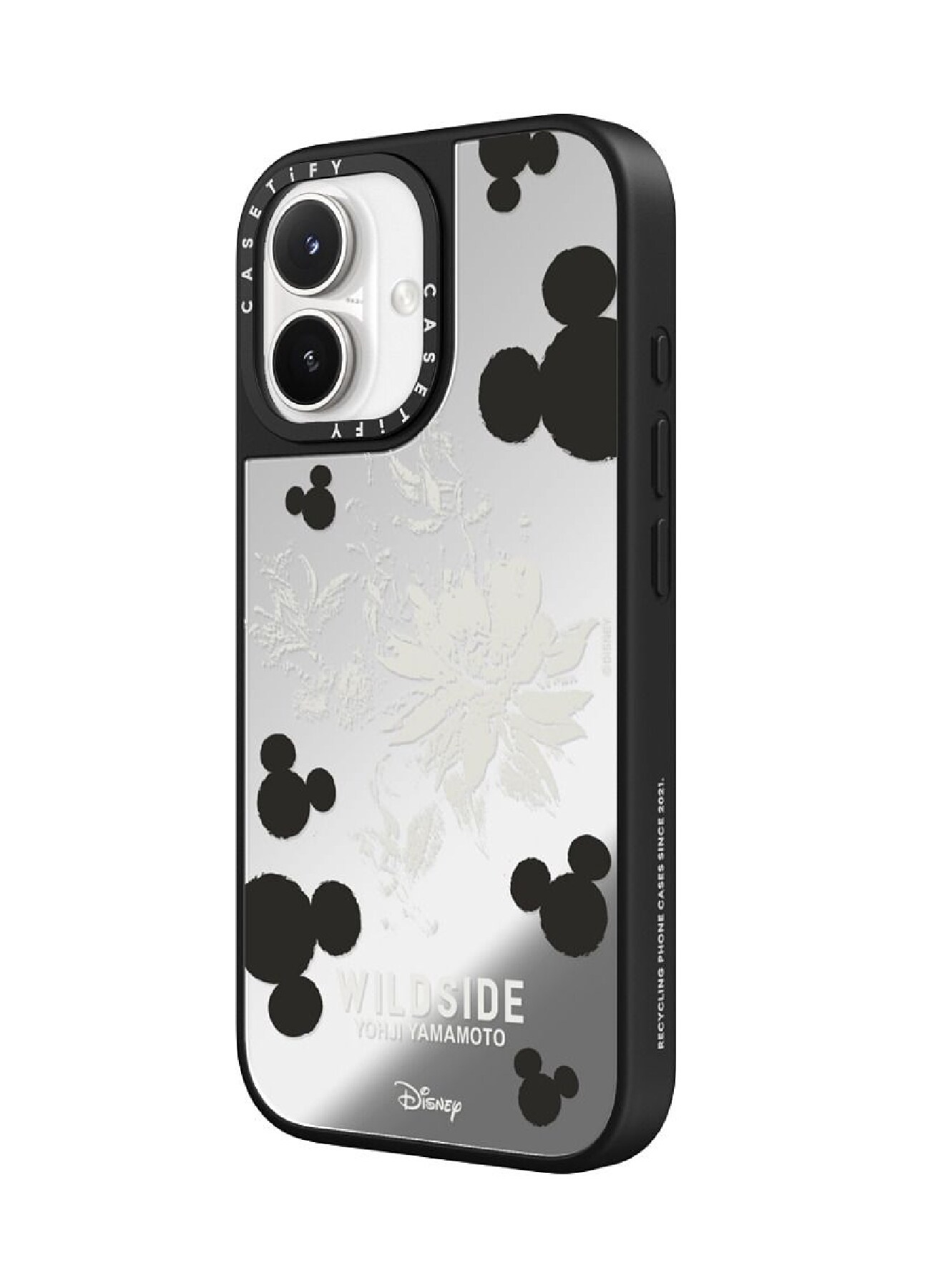 WILDSIDE｜CASETiFY：Disney Special Edition Mickey Mouse & Gothic Flower iPhone Case (MagSafe Mirror)_2