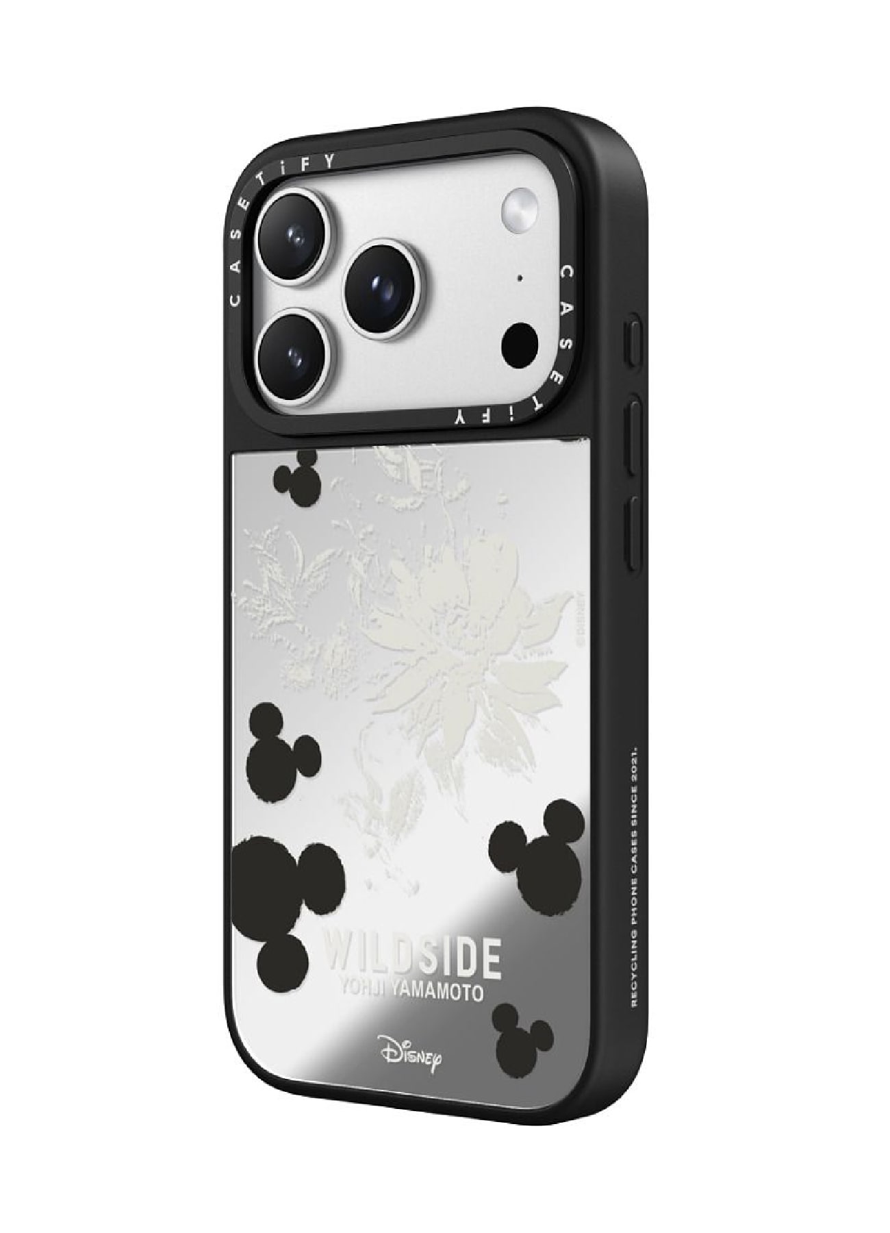 Mickey Mouse & Gothic Flower iPhone Case (MagSafe Mirror)_2