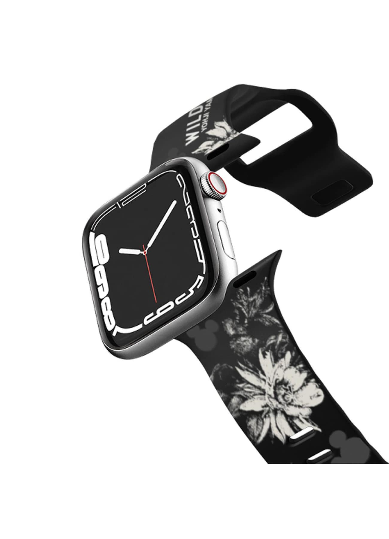 WILDSIDE｜CASETiFY：Disney Special Edition Mickey Mouse & Gothic Flower Watch Band (Impact Band)_1