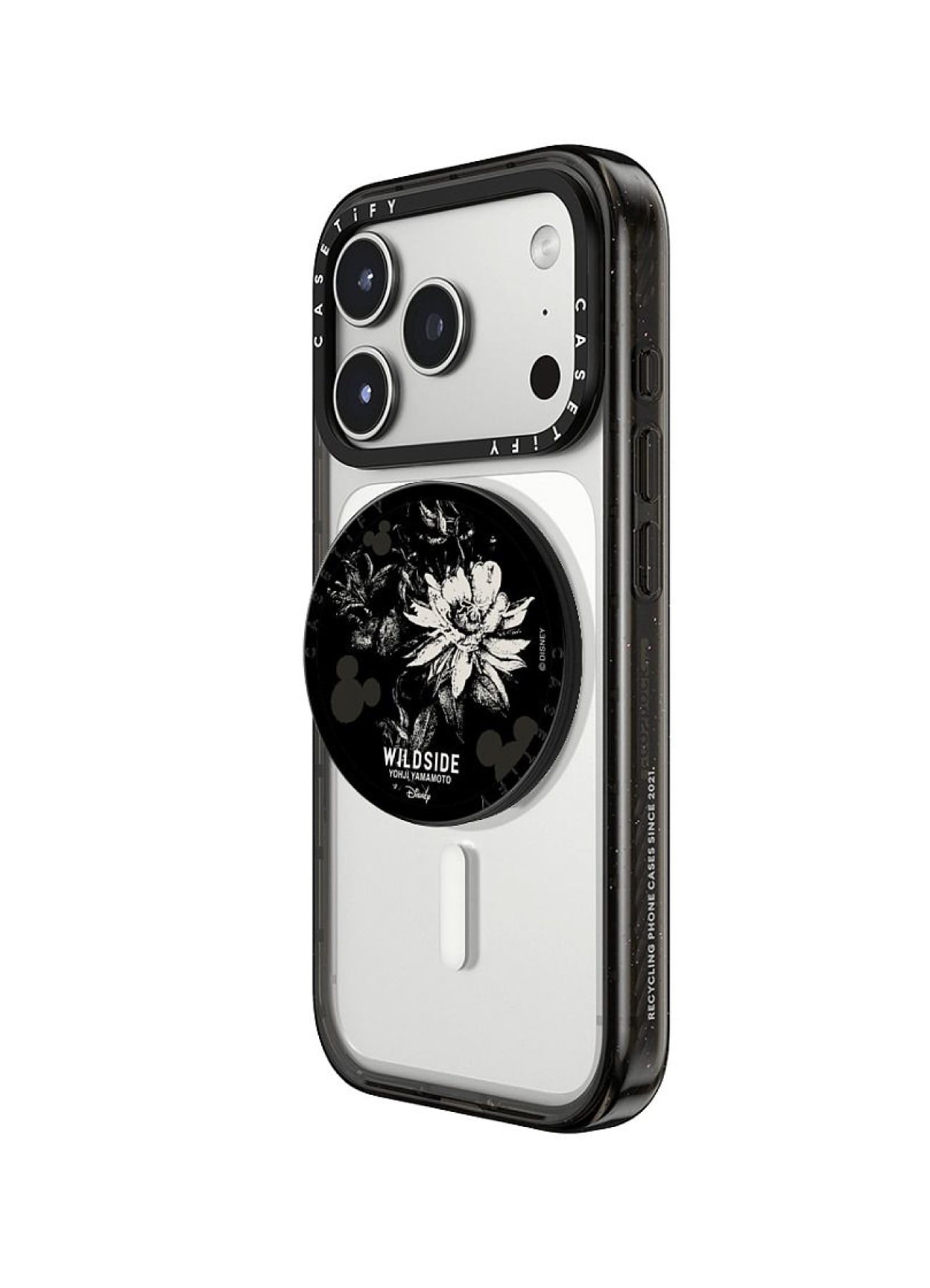 【4/10 17:00 release】WILDSIDE｜CASETiFY：Disney Special Edition Mickey Mouse & Gothic Flower Snappy Grip Stand (MagSafe Grip Stand)_6